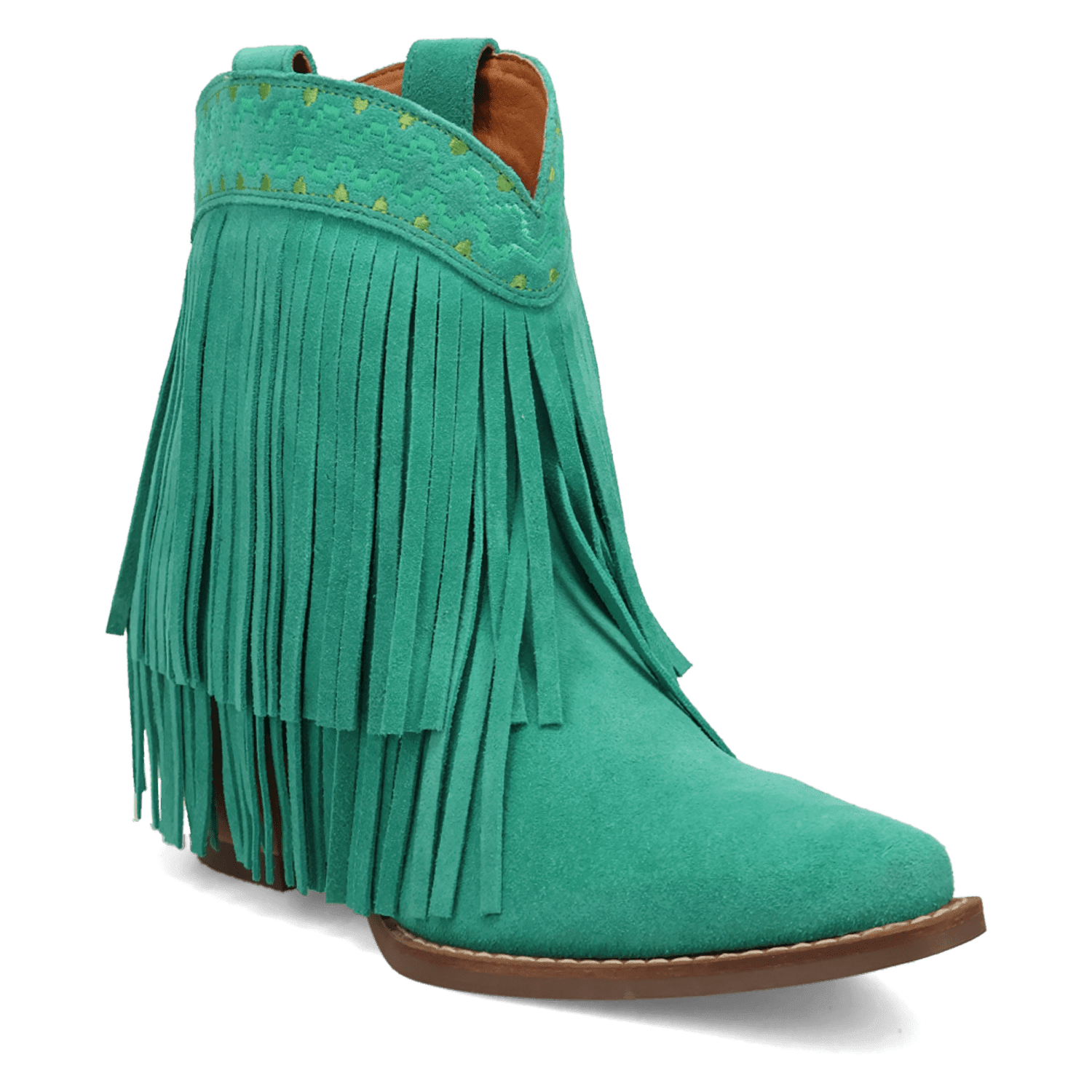 Angle 1, TAPADERO SUEDE BOOTIE