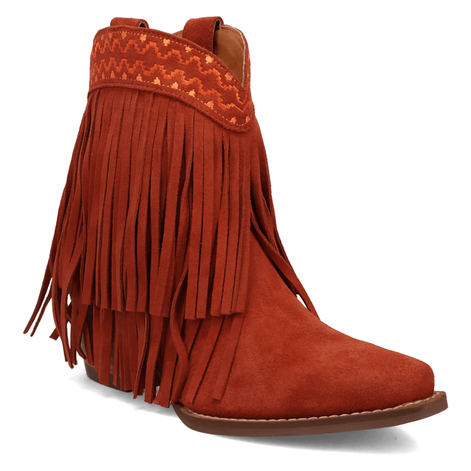 Angle 1, TAPADERO SUEDE BOOTIE