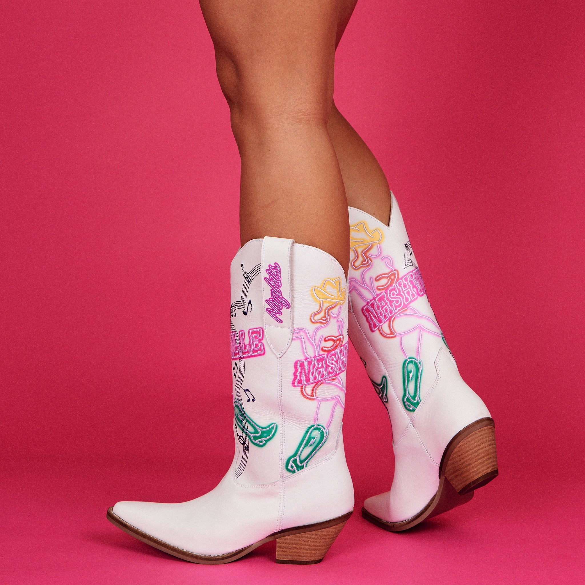 NASHVILLE NIGHTS LEATHER BOOT – Dingo1969