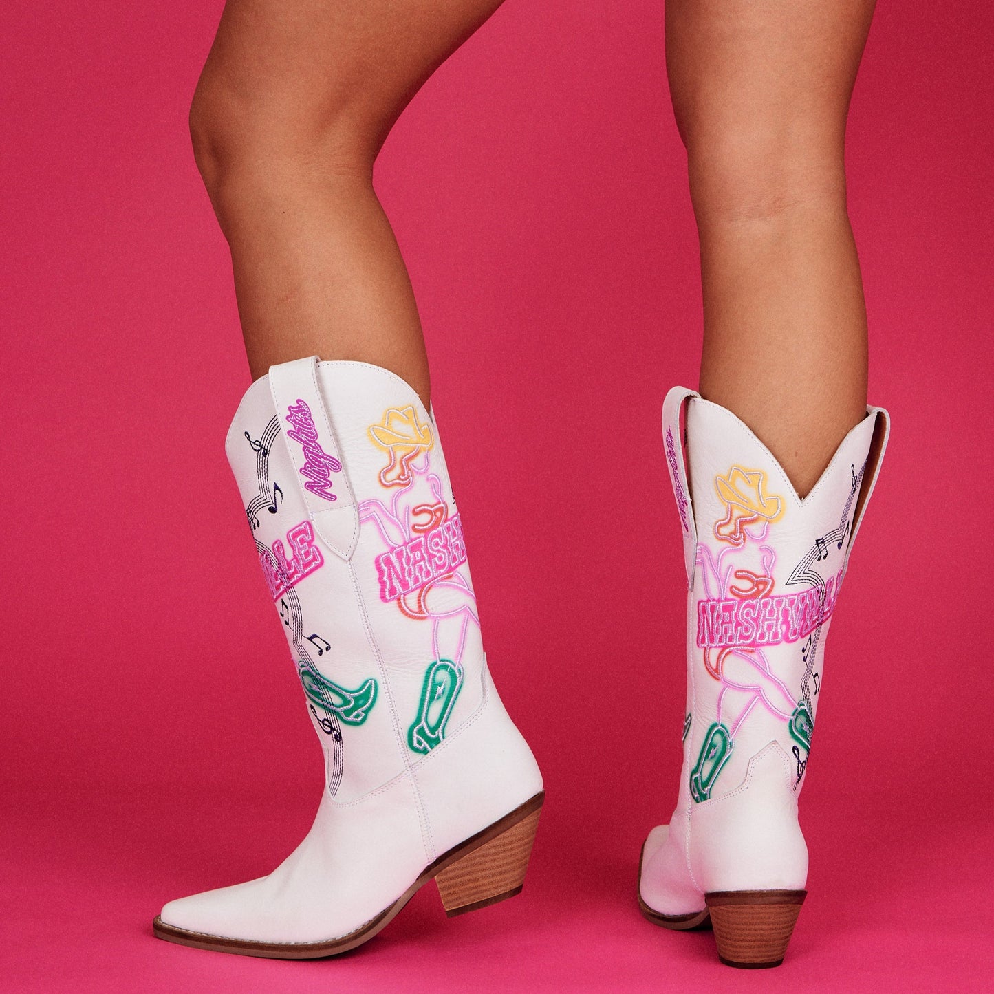 NASHVILLE NIGHTS LEATHER BOOT