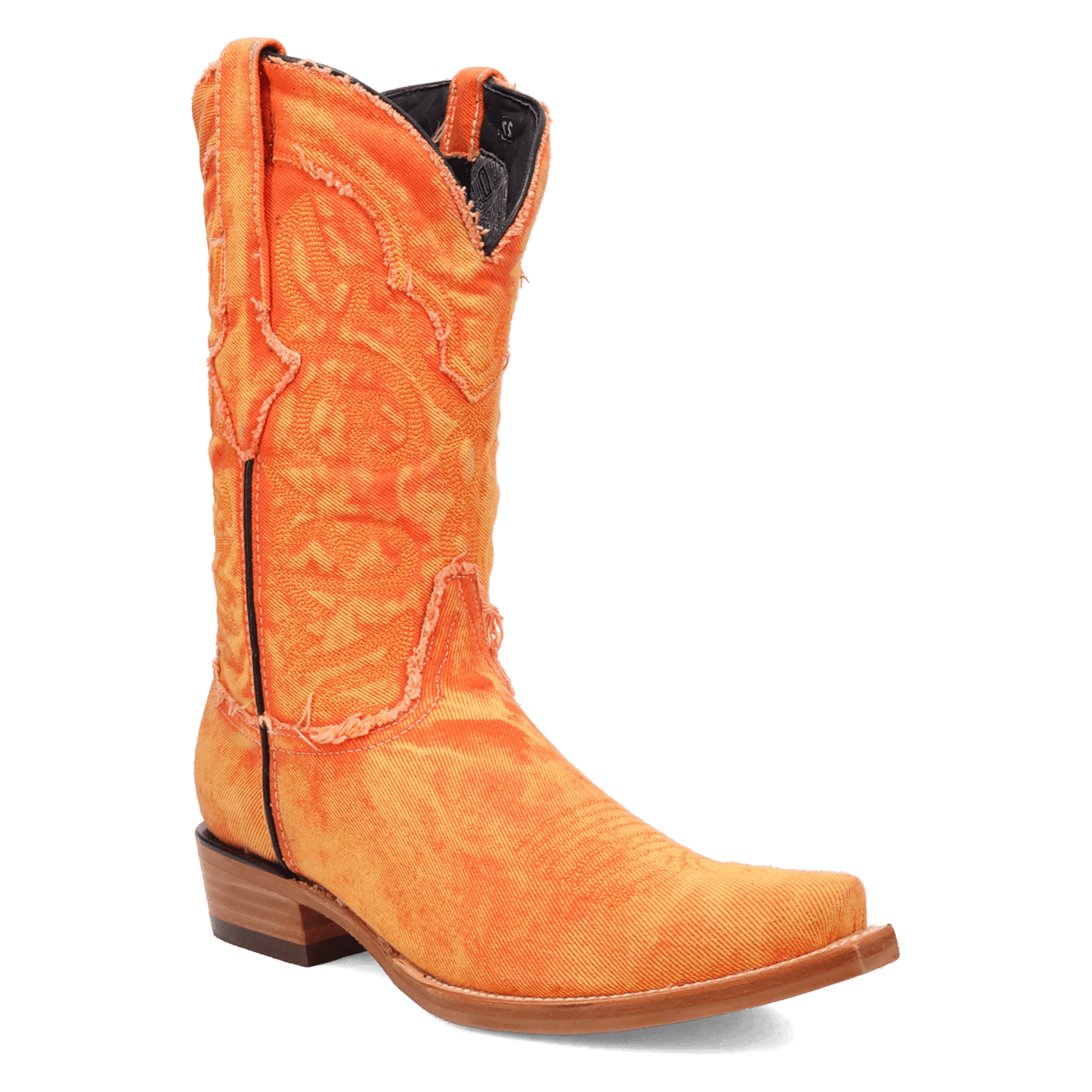 PRODUCT SHOT BIG EASY DENIM BOOT AT 45 DEGREE ANGLE