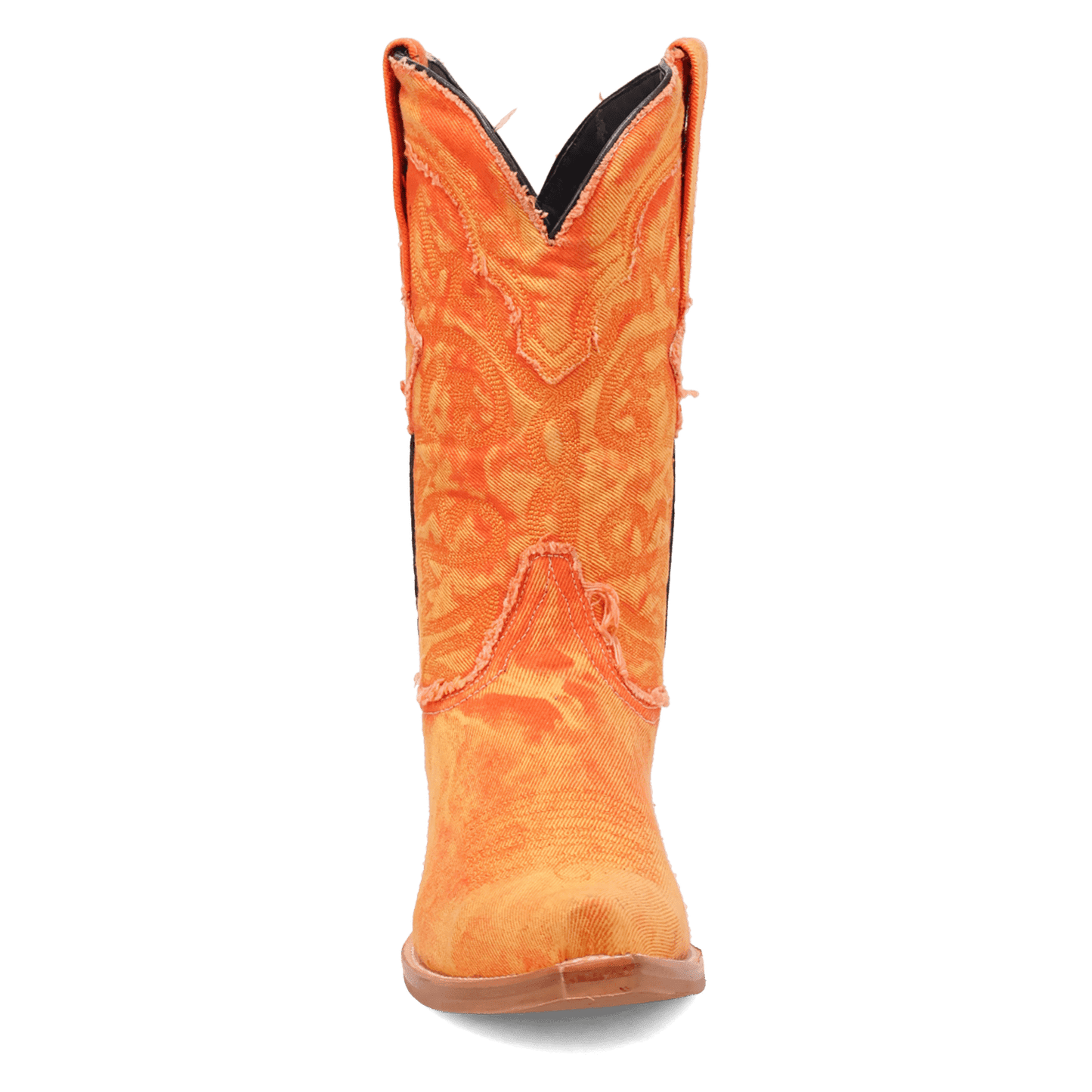 PRODUCT SHOT BIG EASY DENIM BOOT AT FRONT ANGLE