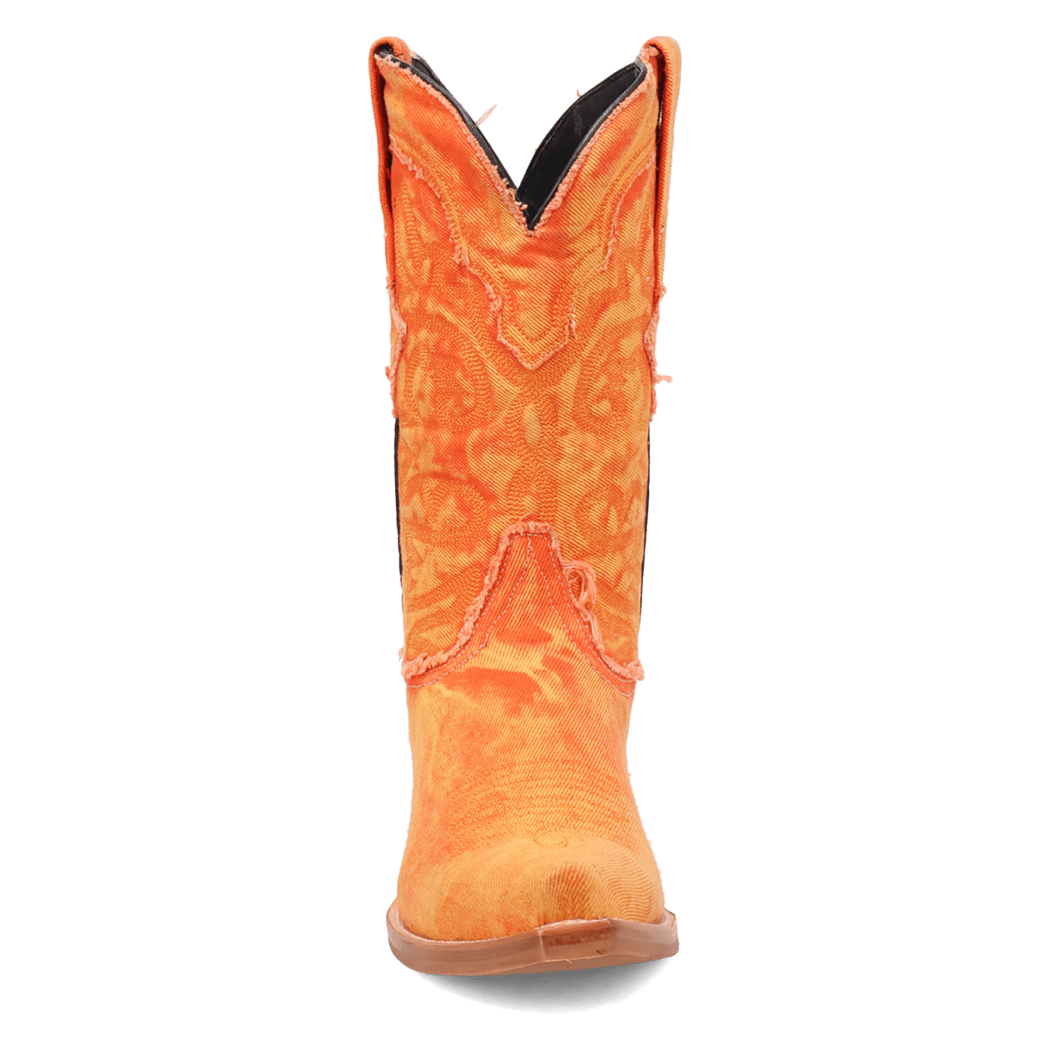 PRODUCT SHOT BIG EASY DENIM BOOT AT FRONT ANGLE