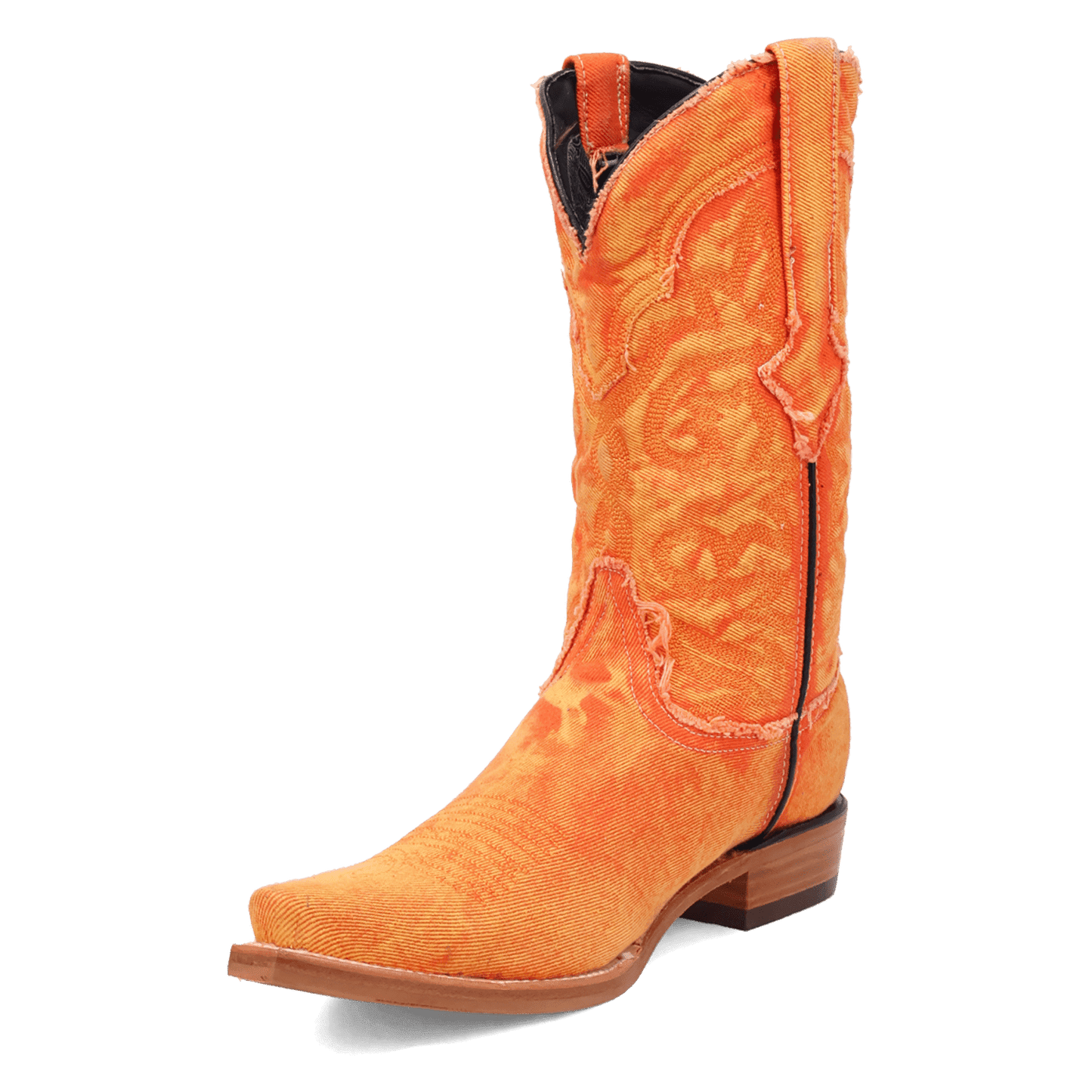 PRODUCT SHOT BIG EASY DENIM BOOT AT 225 DEGREE ANGLE