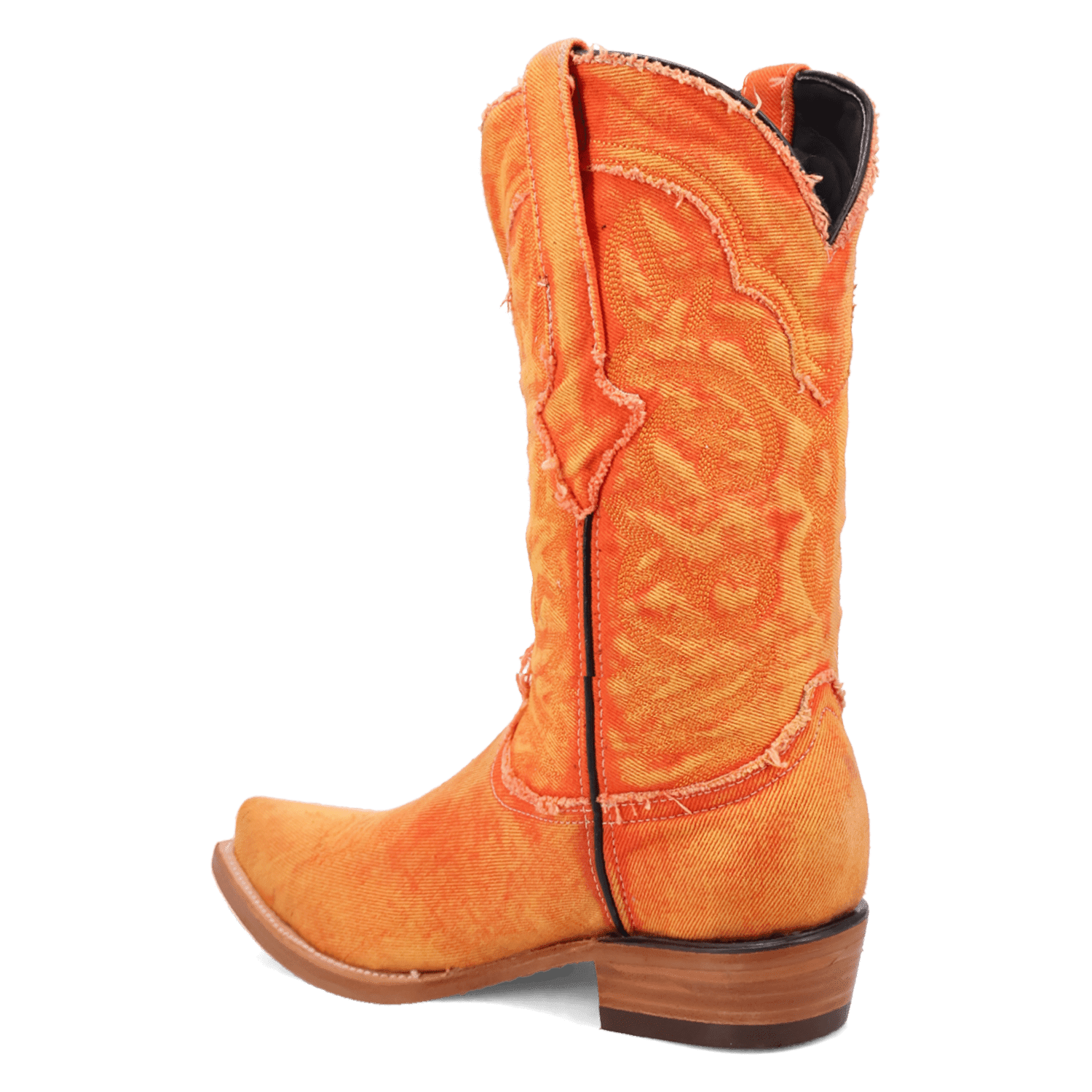 PRODUCT SHOT BIG EASY DENIM BOOT AT 270 DEGREE ANGLE
