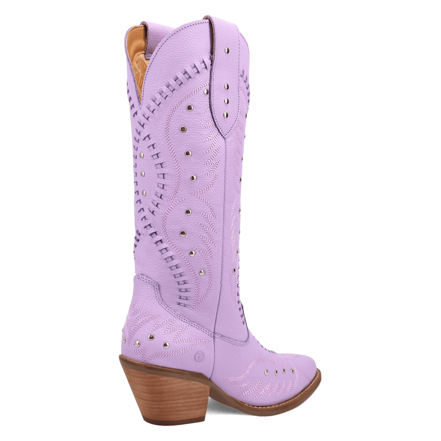 Angle 10, PRETTY 'N  PINK LEATHER BOOT