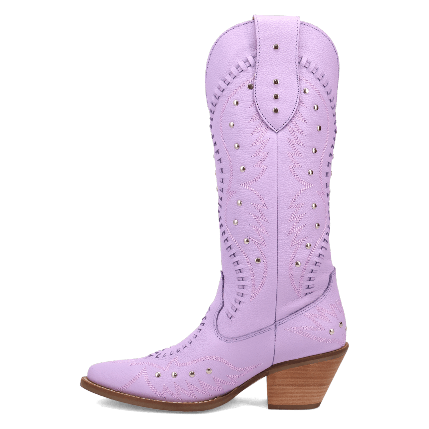 Angle 3, PRETTY 'N  PINK LEATHER BOOT