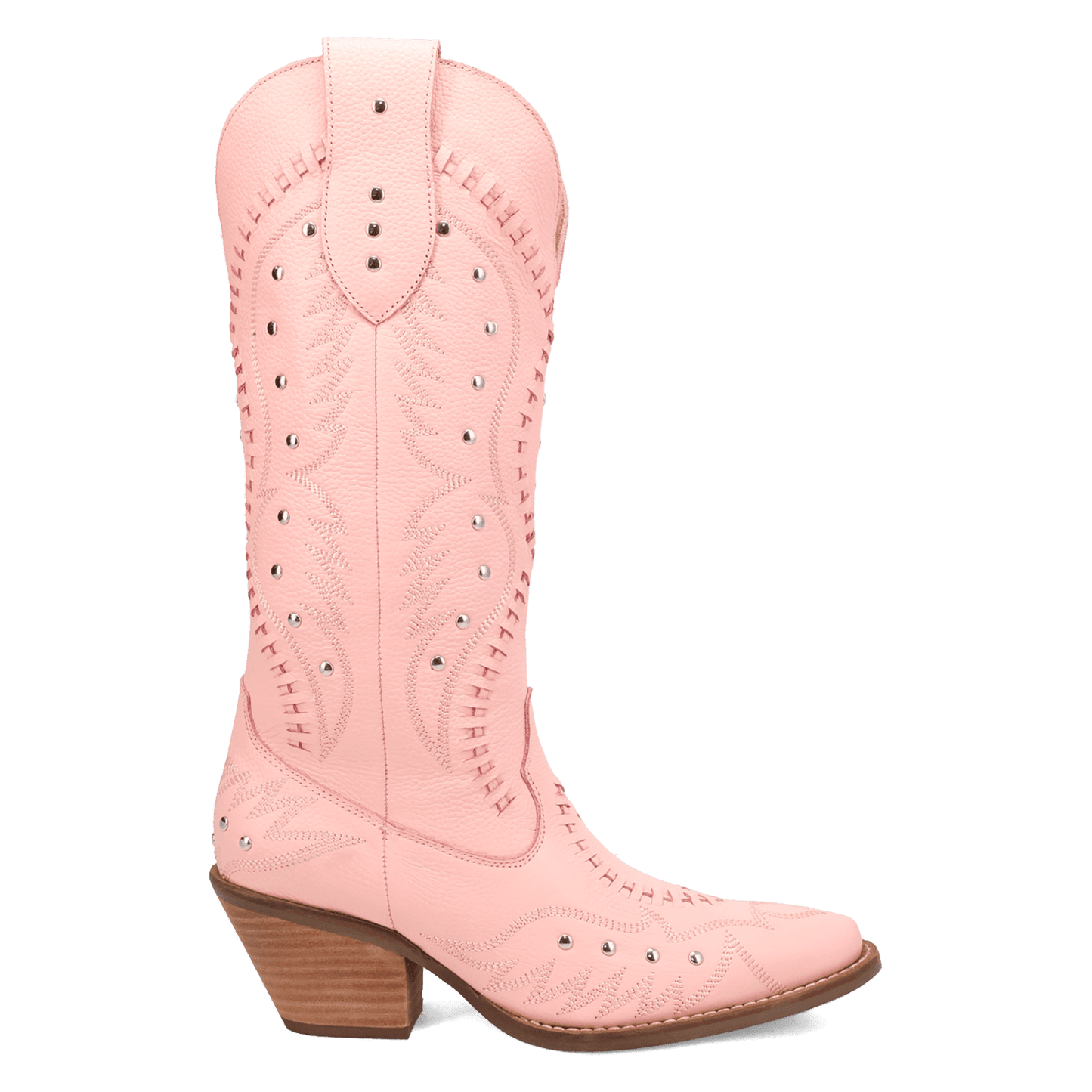 Angle 2, PRETTY 'N  PINK LEATHER BOOT