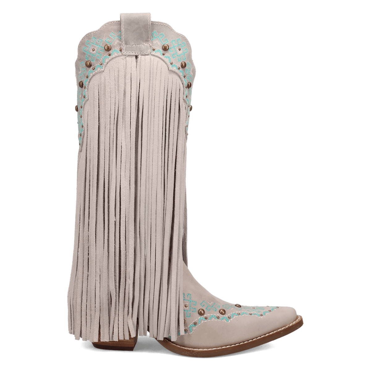 PRODUCT SHOT TEQUILA SUNRISE SUEDE BOOT AT 90 DEGREE INSIDE ANGLE