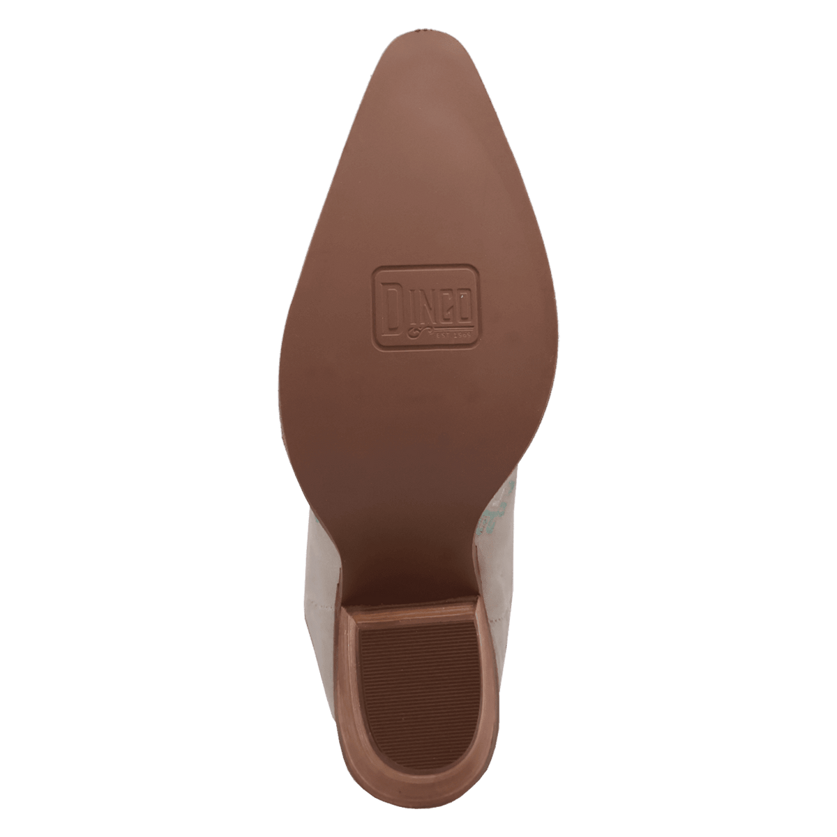 PRODUCT SHOT TEQUILA SUNRISE SUEDE BOOT AT OUTSOLE ANGLE