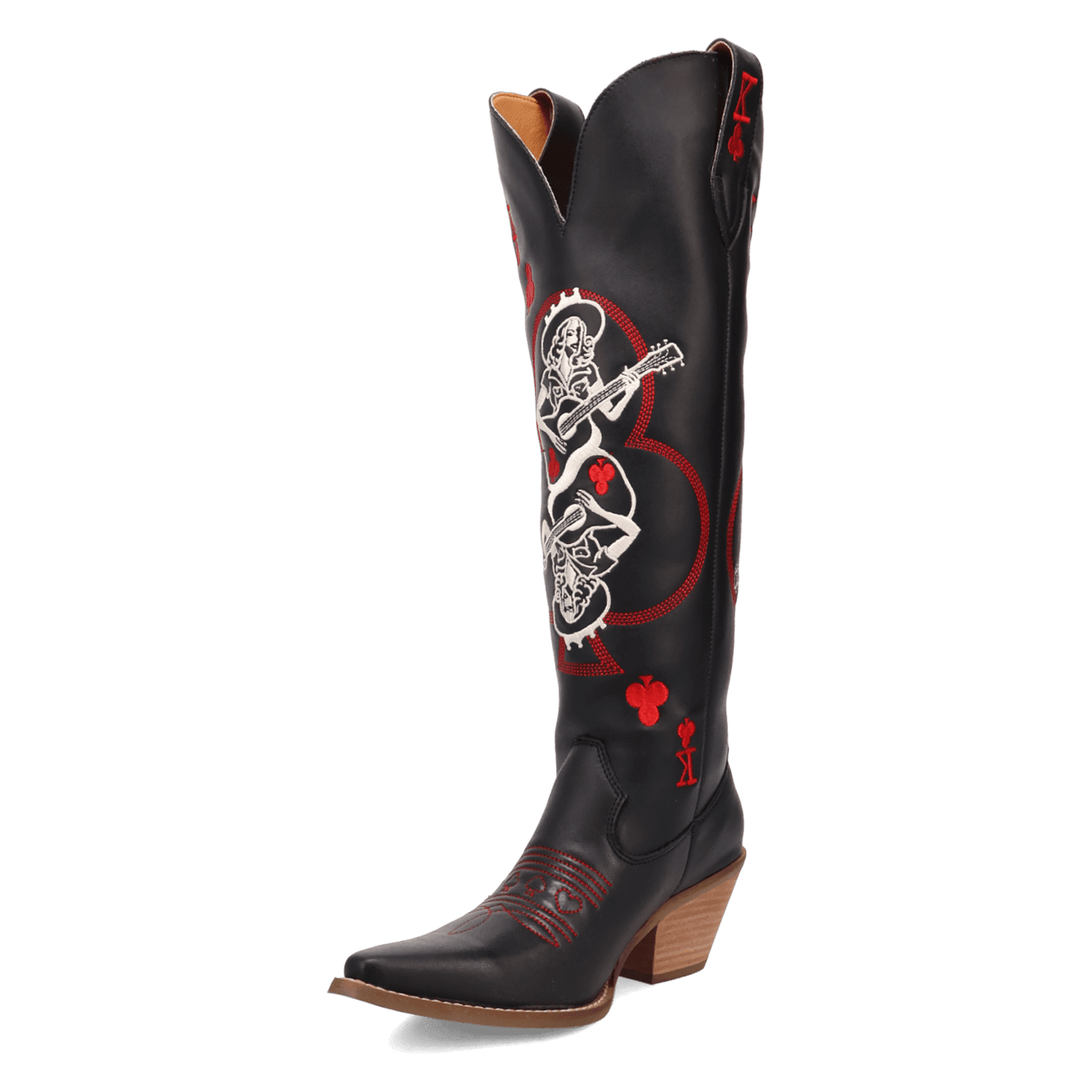 Angle 8, KING OF CLUBS LEATHER BOOT