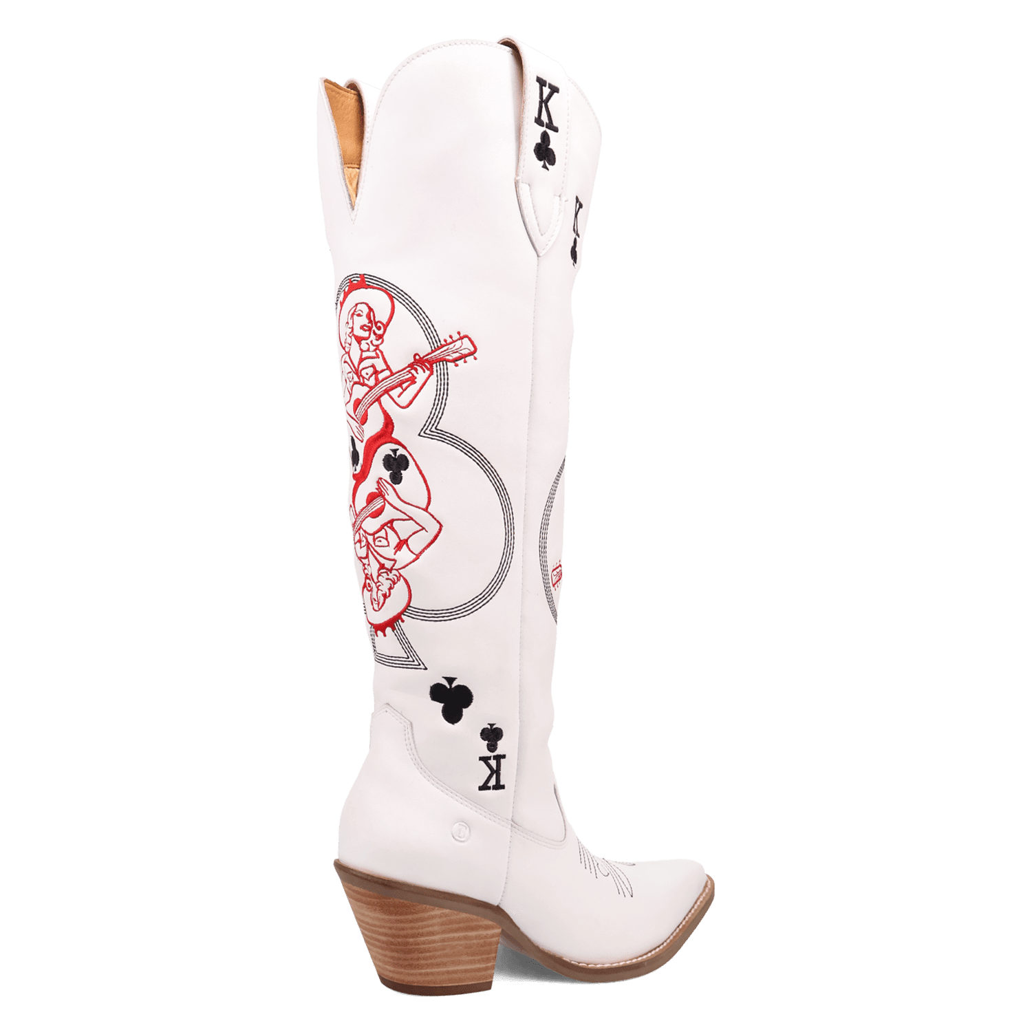 Angle 10, KING OF CLUBS LEATHER BOOT