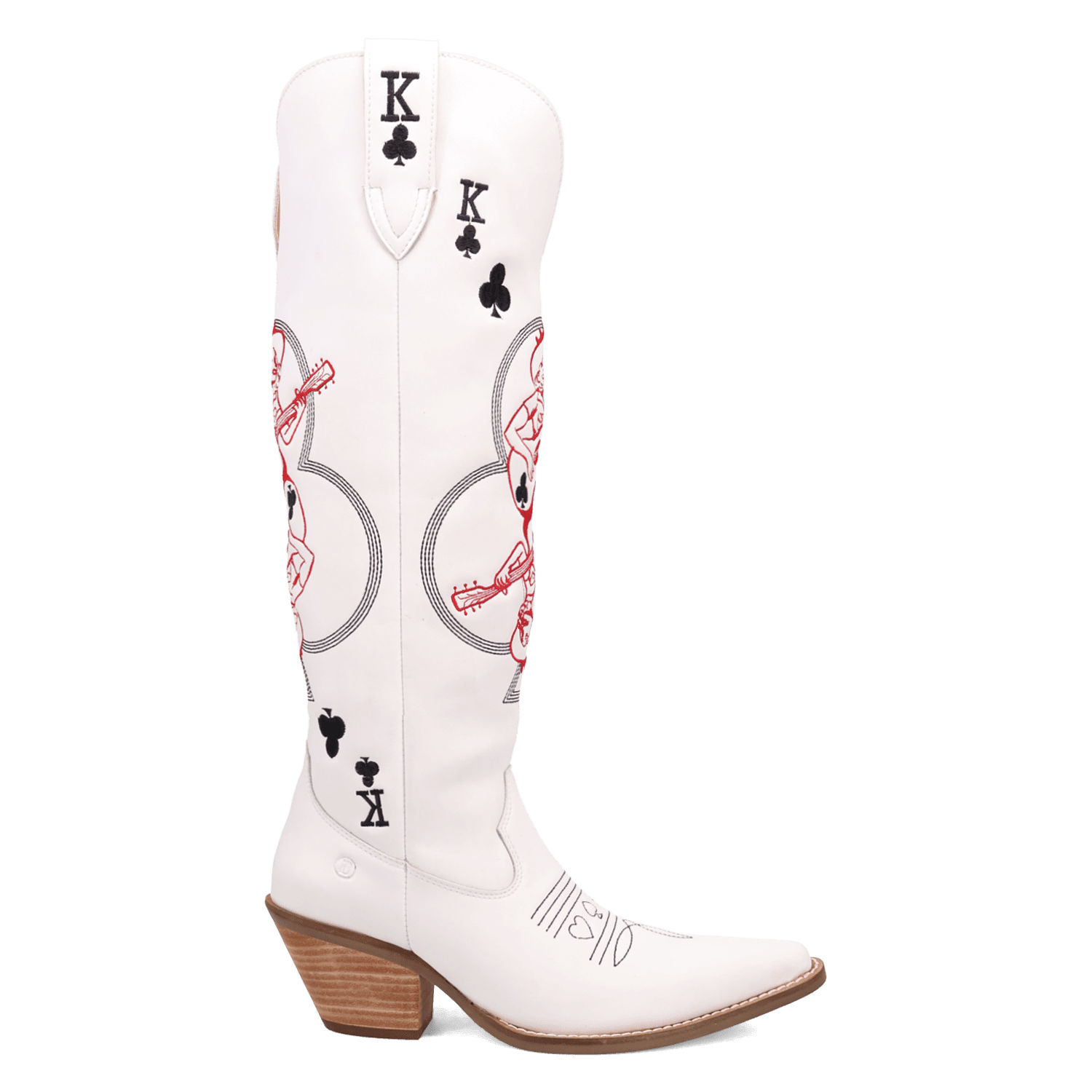 Angle 2, KING OF CLUBS LEATHER BOOT