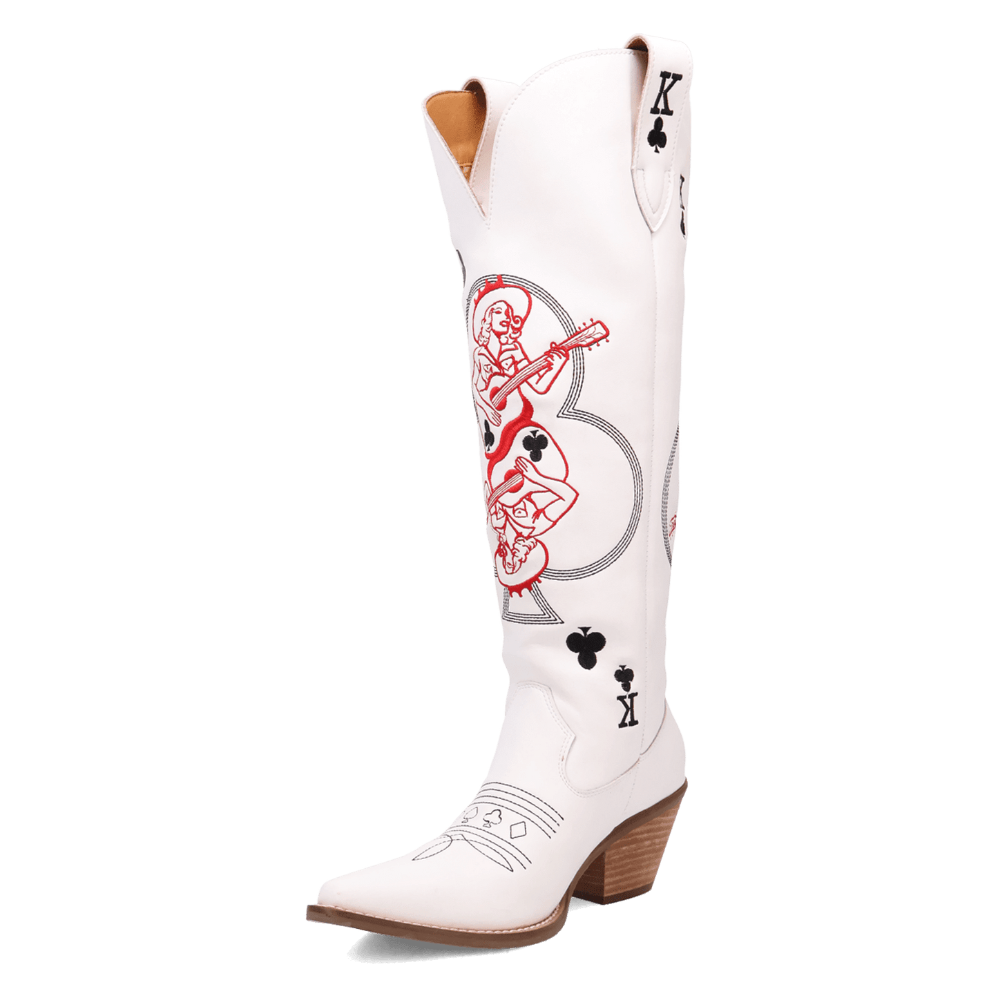 Angle 8, KING OF CLUBS LEATHER BOOT