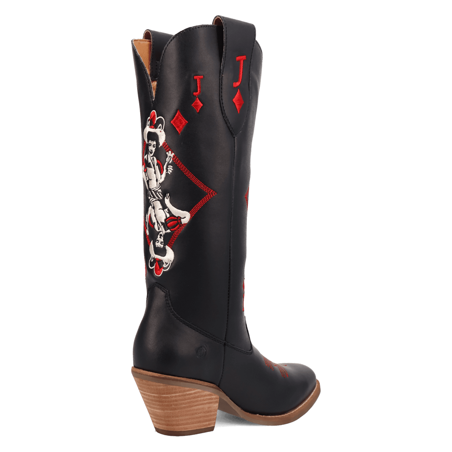 Angle 10, JACK OF DIAMONDS LEATHER BOOT