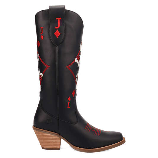 Angle 2, JACK OF DIAMONDS LEATHER BOOT