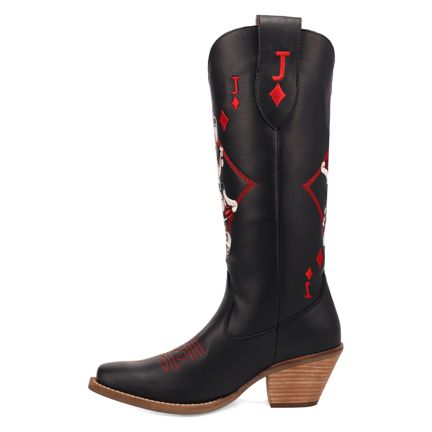 Angle 3, JACK OF DIAMONDS LEATHER BOOT