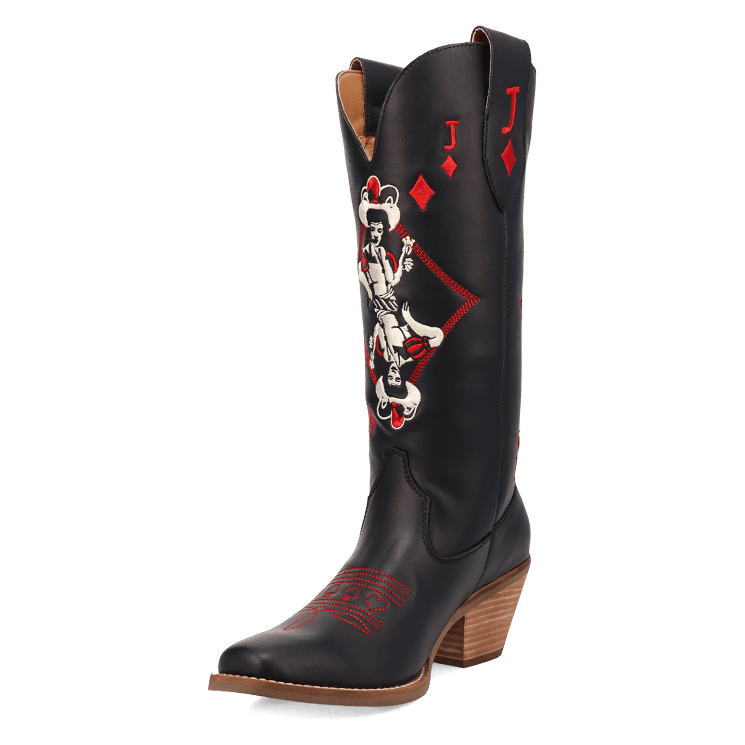 Angle 8, JACK OF DIAMONDS LEATHER BOOT