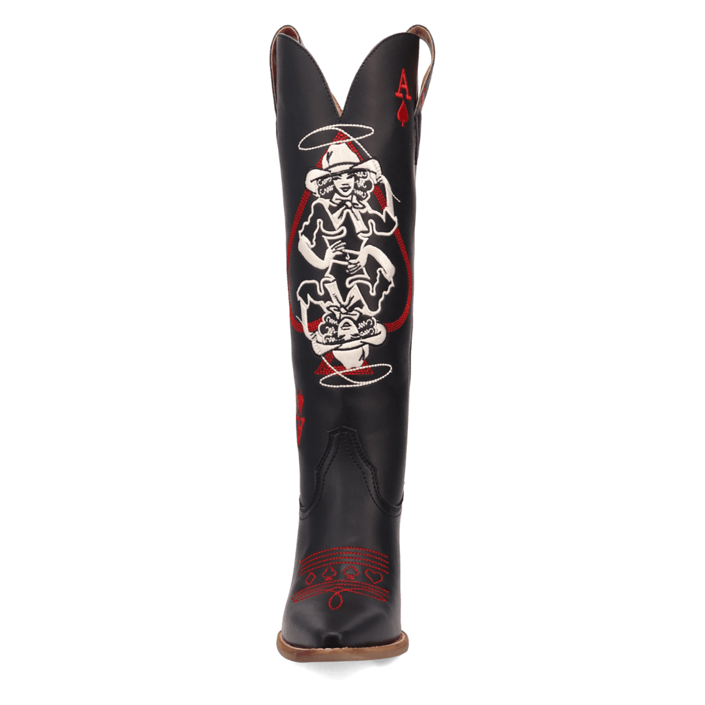 Angle 5, ACE OF SPADES LEATHER BOOT