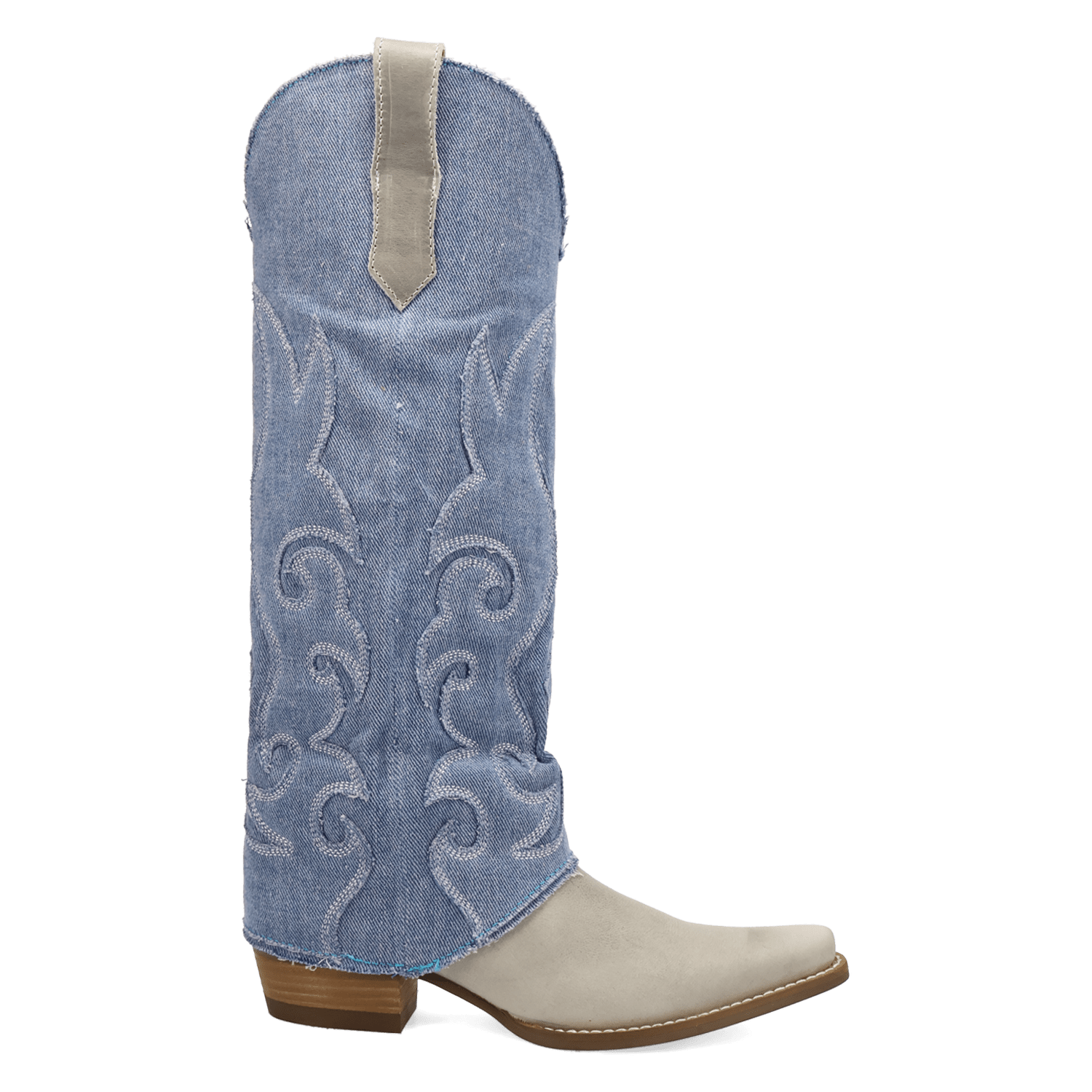 BLUE JEAN BABY LEATHER BOOT-WH - Dingo1969