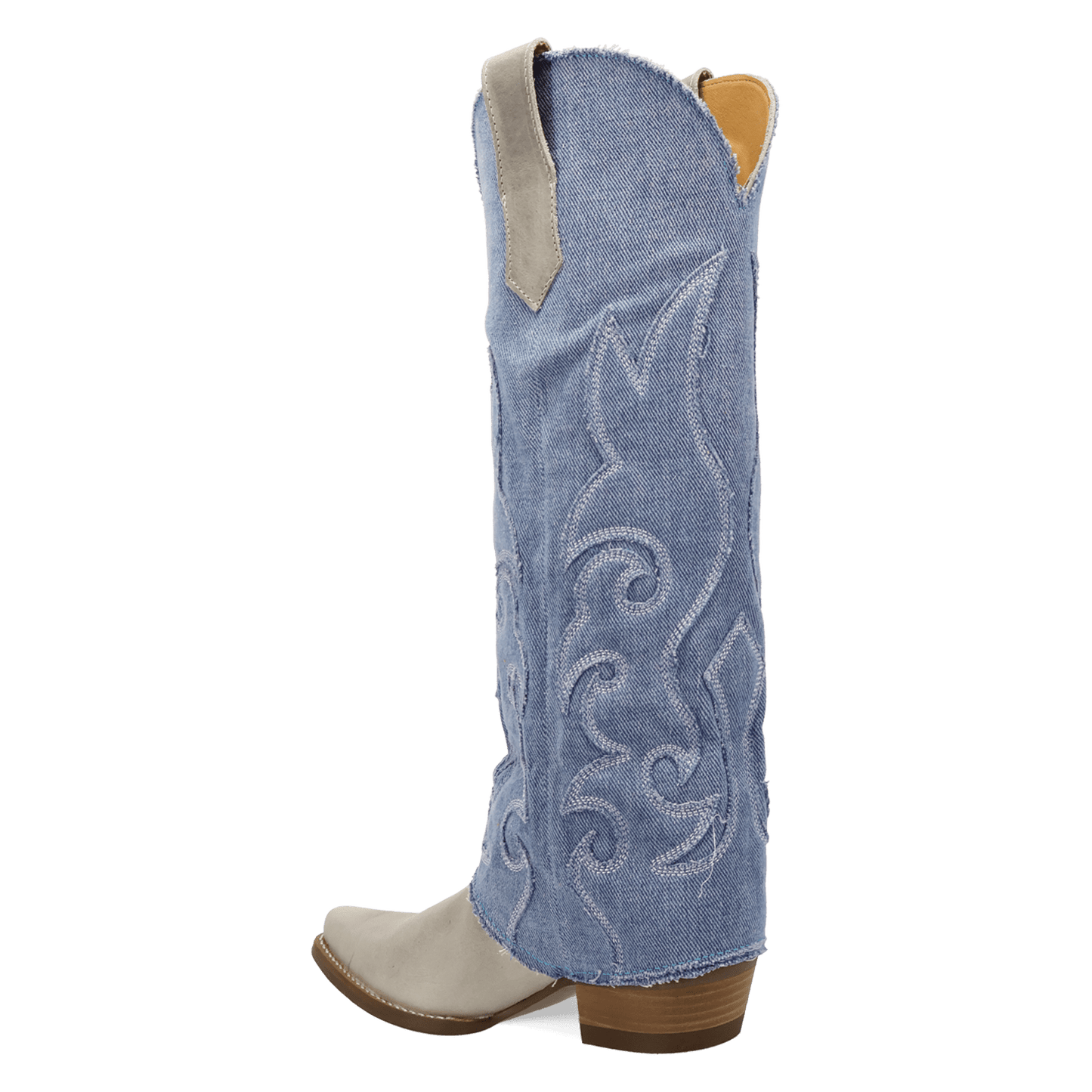 BLUE JEAN BABY LEATHER BOOT-WH - Dingo1969