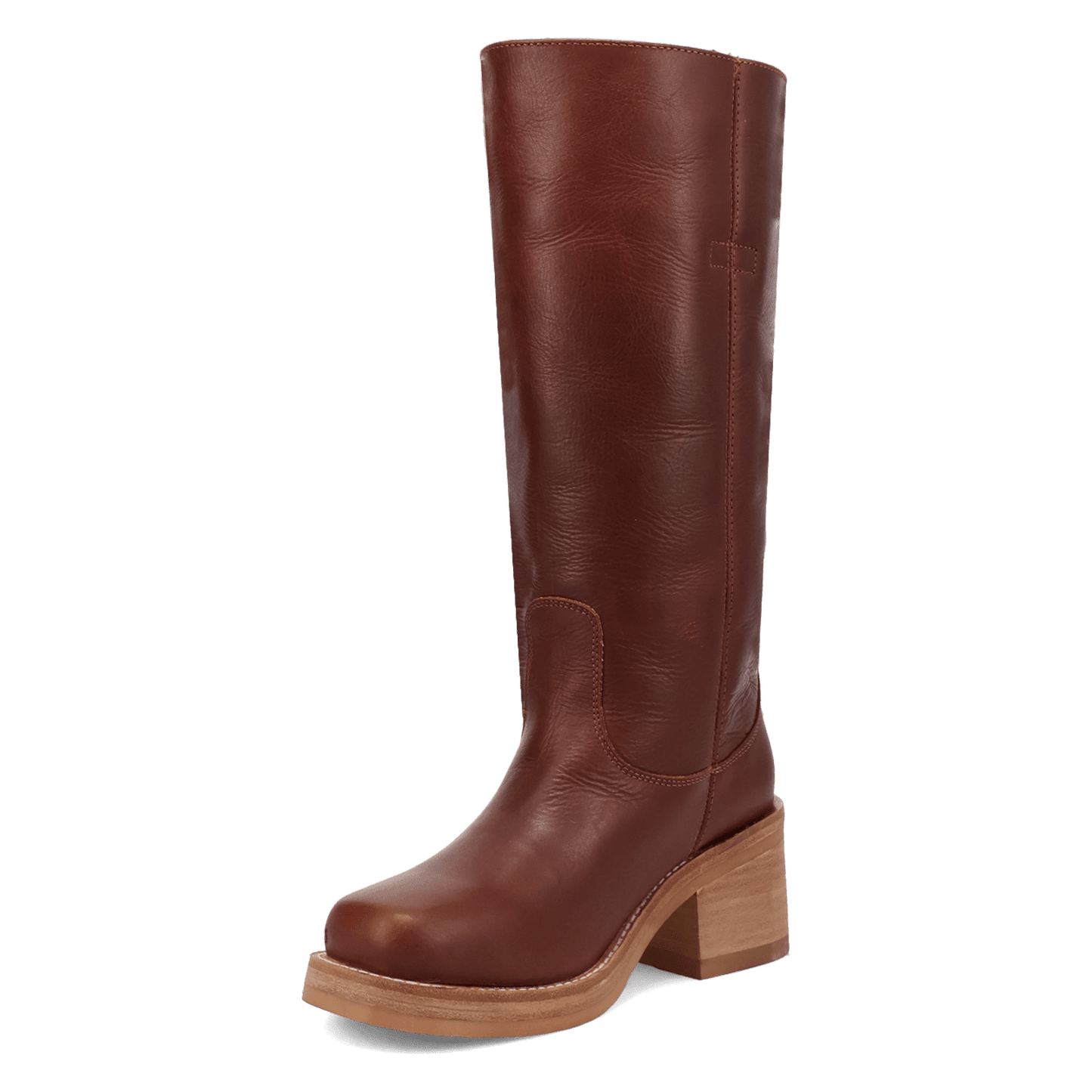 PRODUCT SHOT VAGABOND LEATHER BOOT AT 225 DEGREE ANGLE