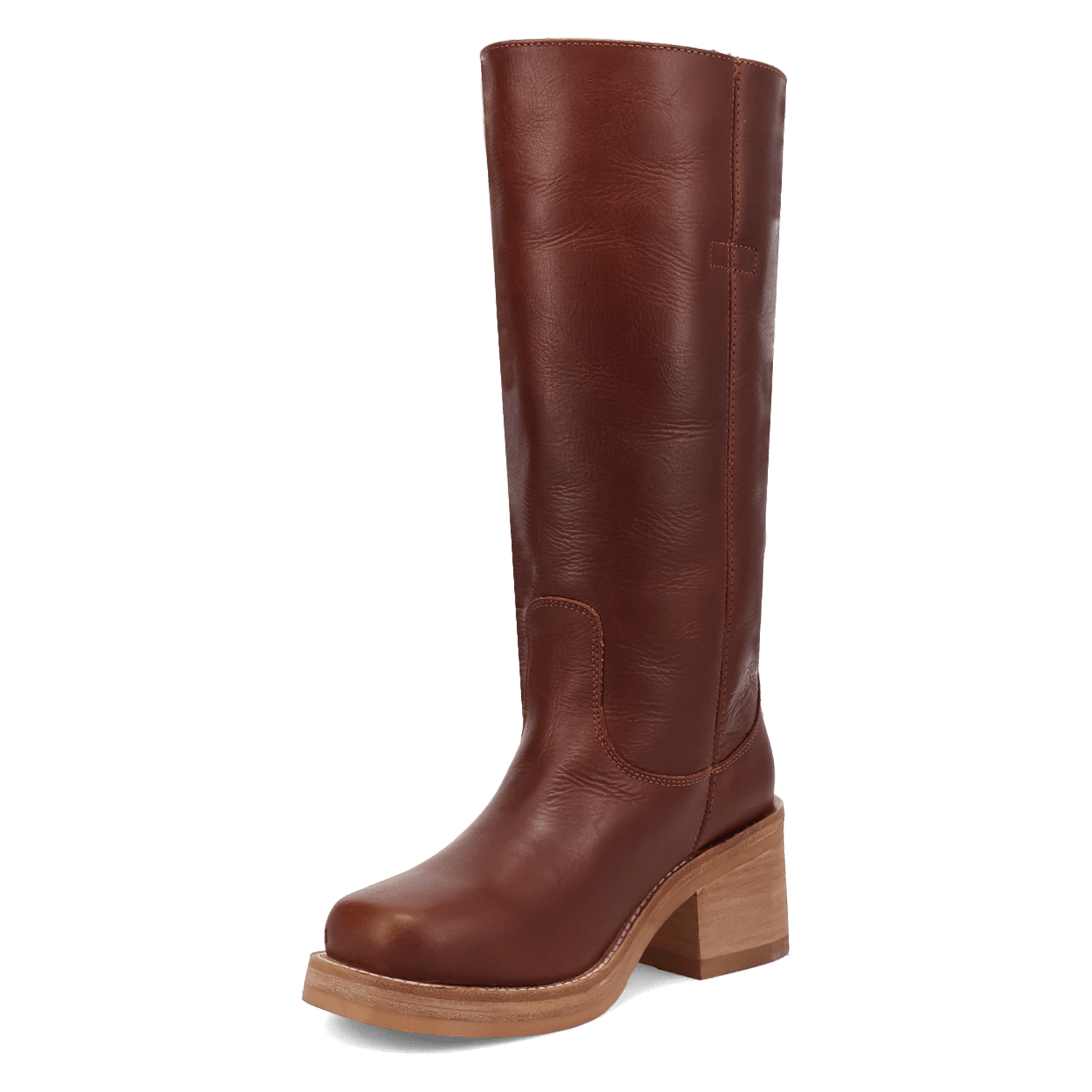 PRODUCT SHOT VAGABOND LEATHER BOOT AT 225 DEGREE ANGLE