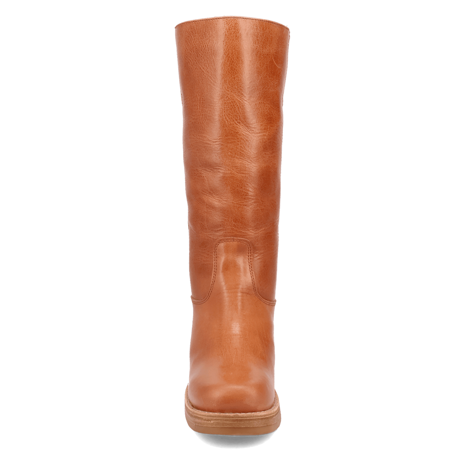 PRODUCT SHOT VAGABOND LEATHER BOOT AT FRONT ANGLE