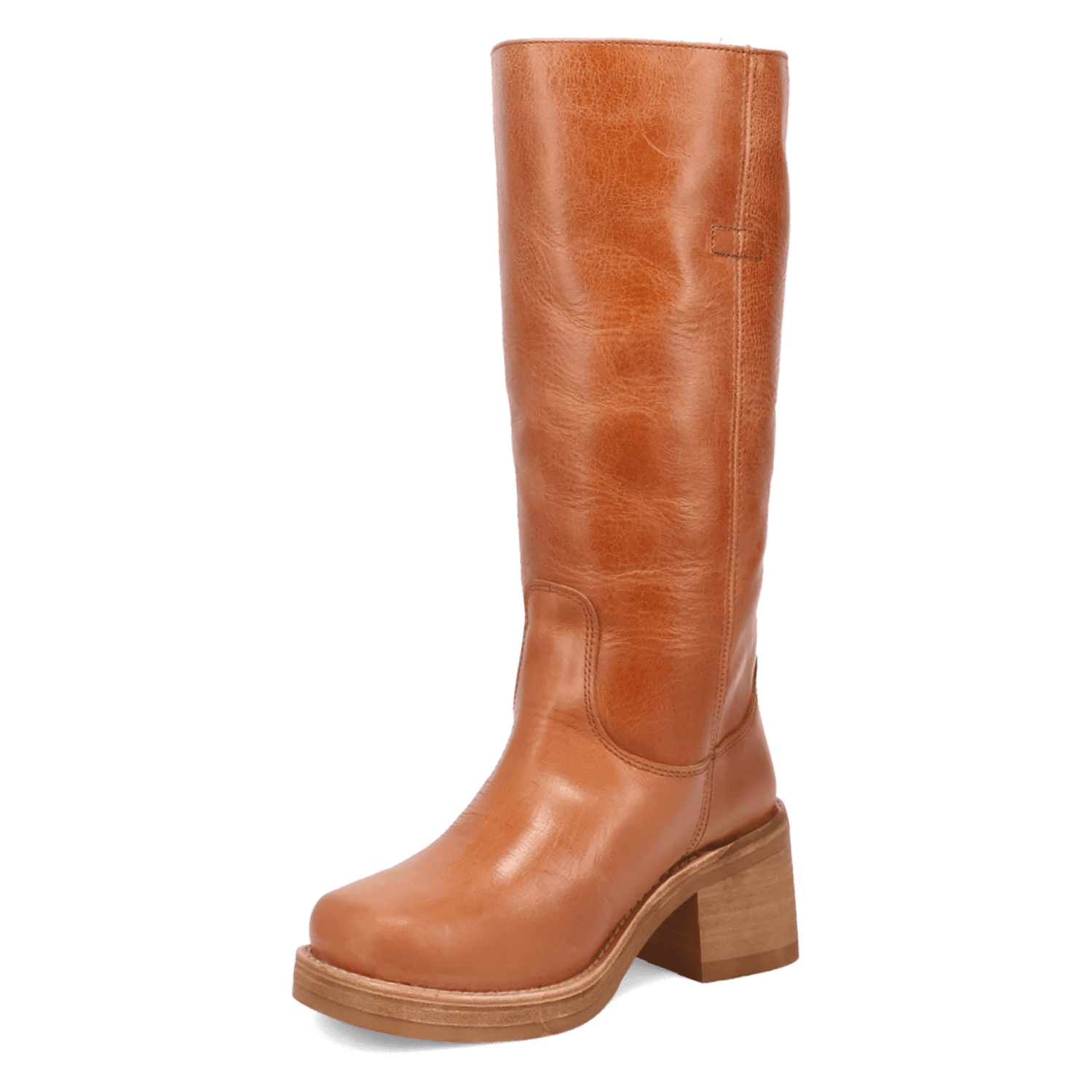 PRODUCT SHOT VAGABOND LEATHER BOOT AT 225 DEGREE ANGLE