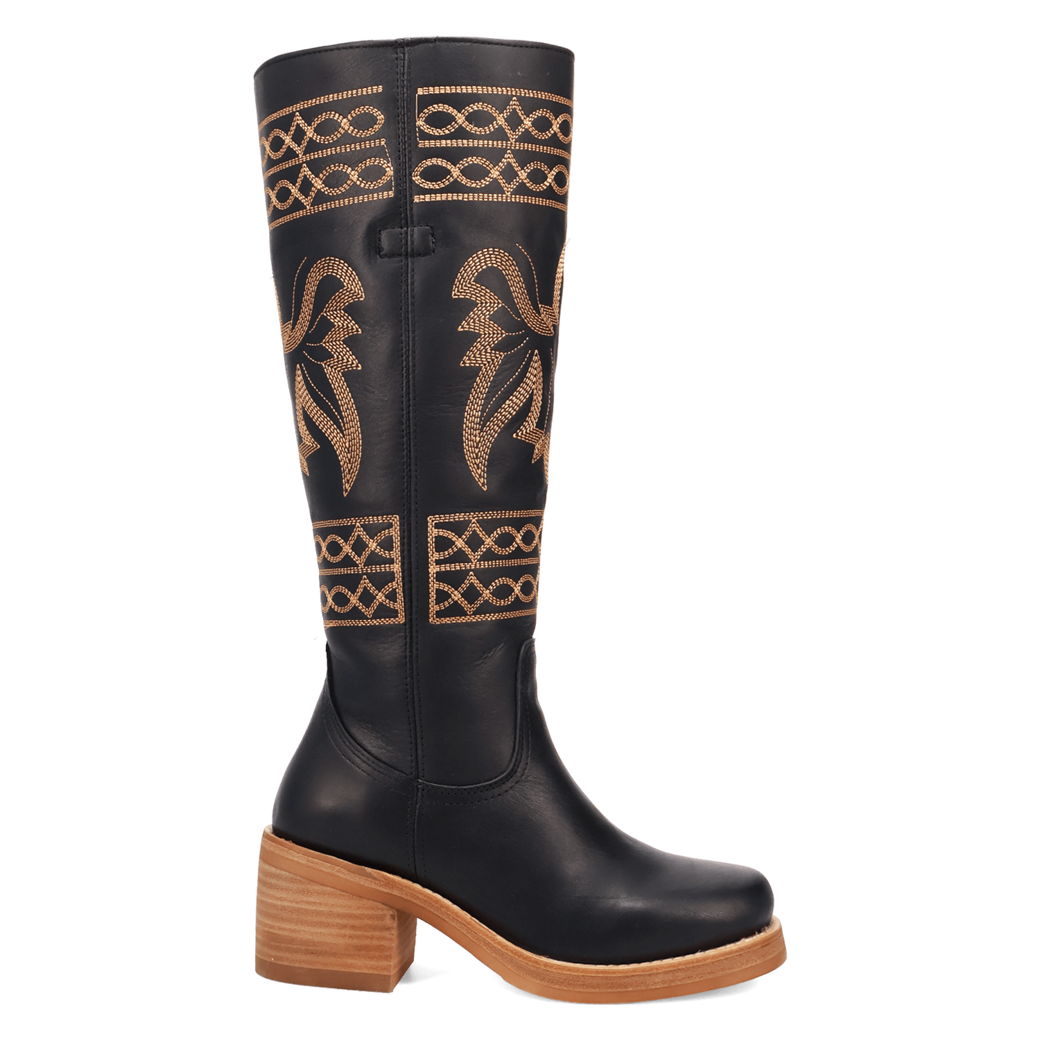 PRODUCT SHOT AVALON LEATHER BOOT AT 90 DEGREE INSIDE ANGLE