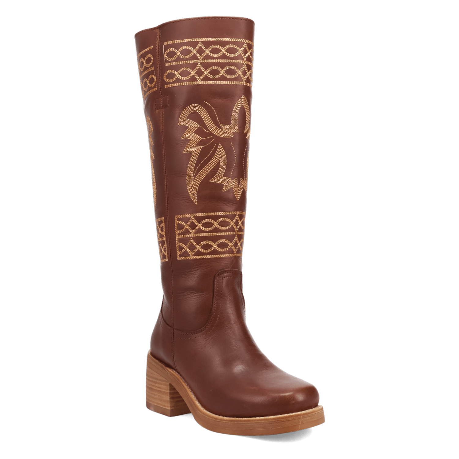 PRODUCT SHOT AVALON LEATHER BOOT AT 45 DEGREE ANGLE