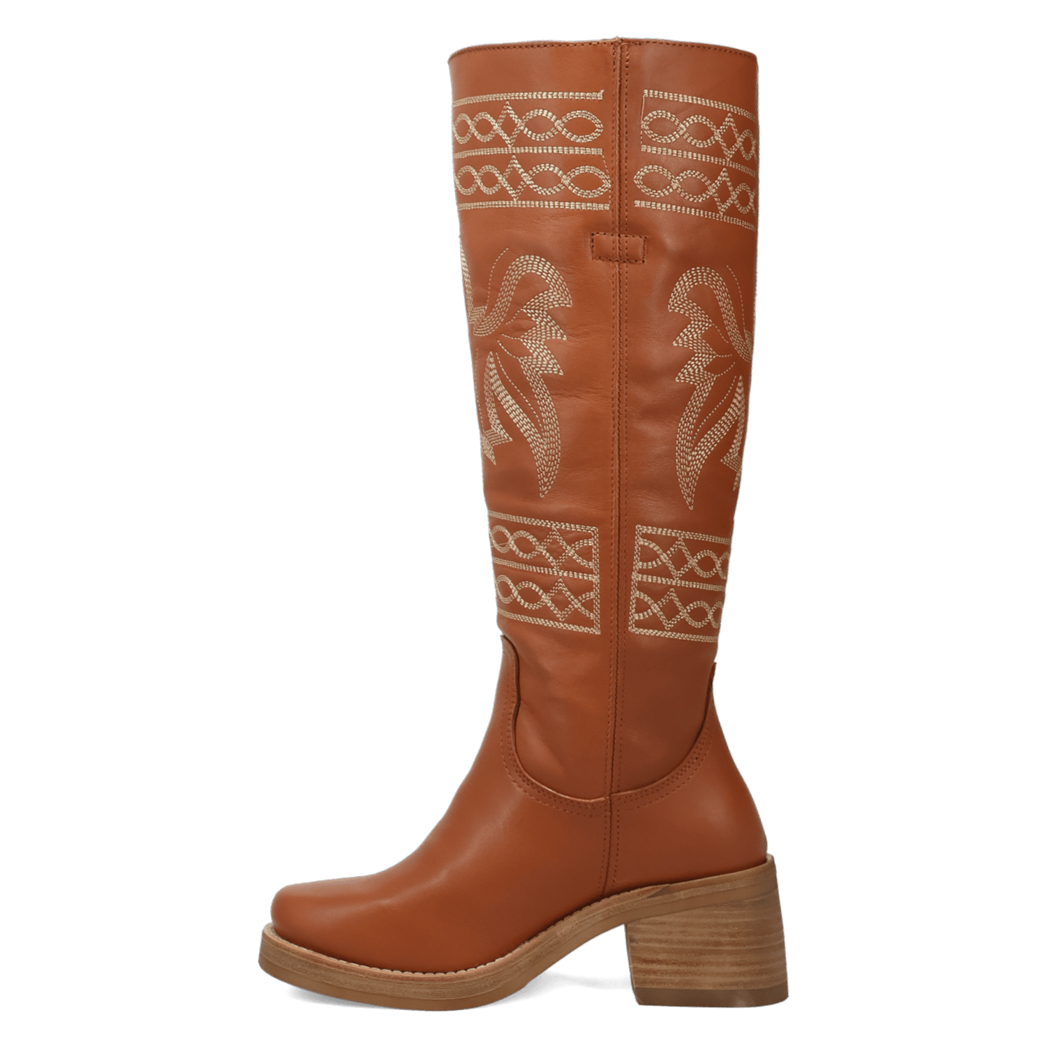 PRODUCT SHOT AVALON LEATHER BOOT AT 135 DEGREE OUTSIDE ANGLE