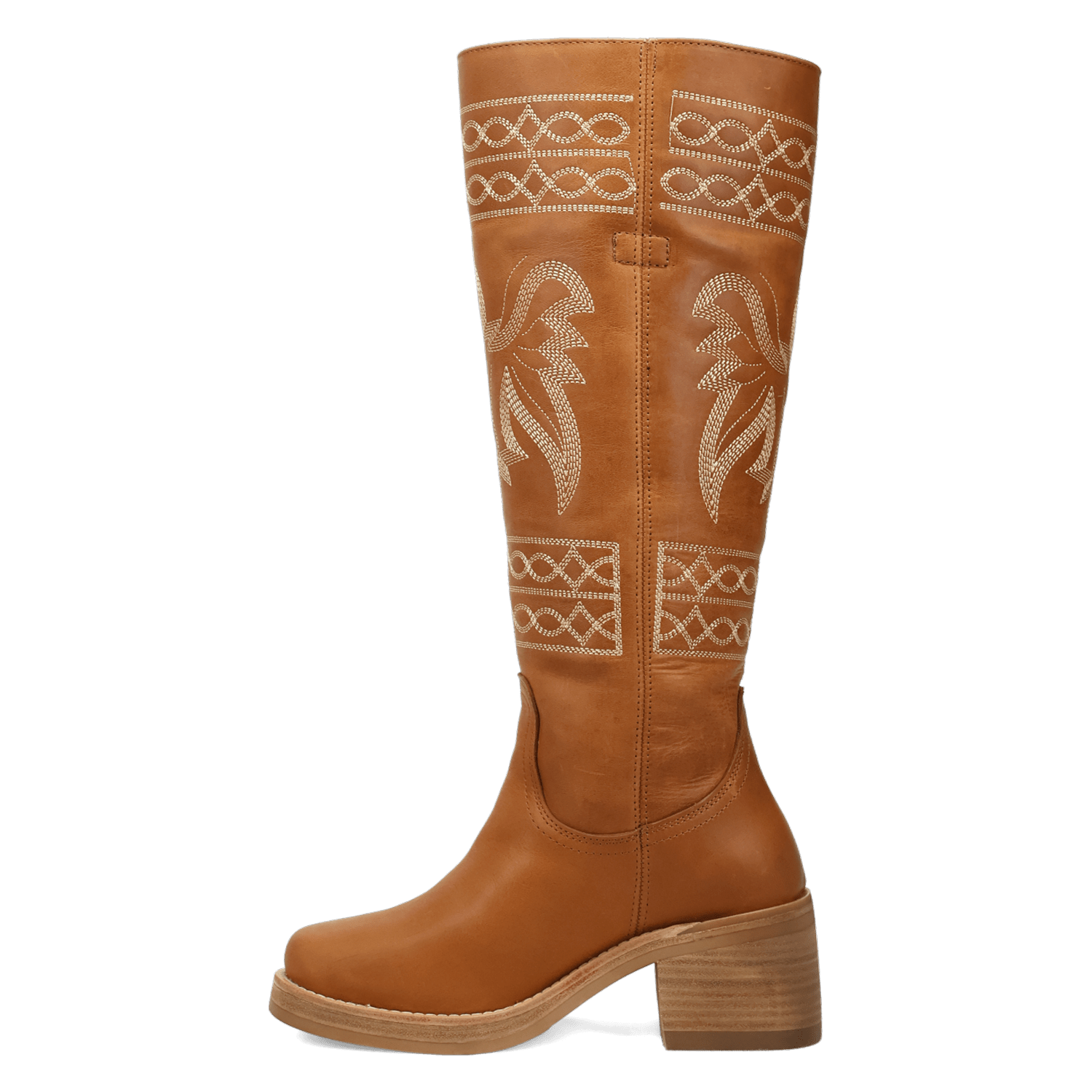 PRODUCT SHOT AVALON LEATHER BOOT AT 135 DEGREE OUTSIDE ANGLE
