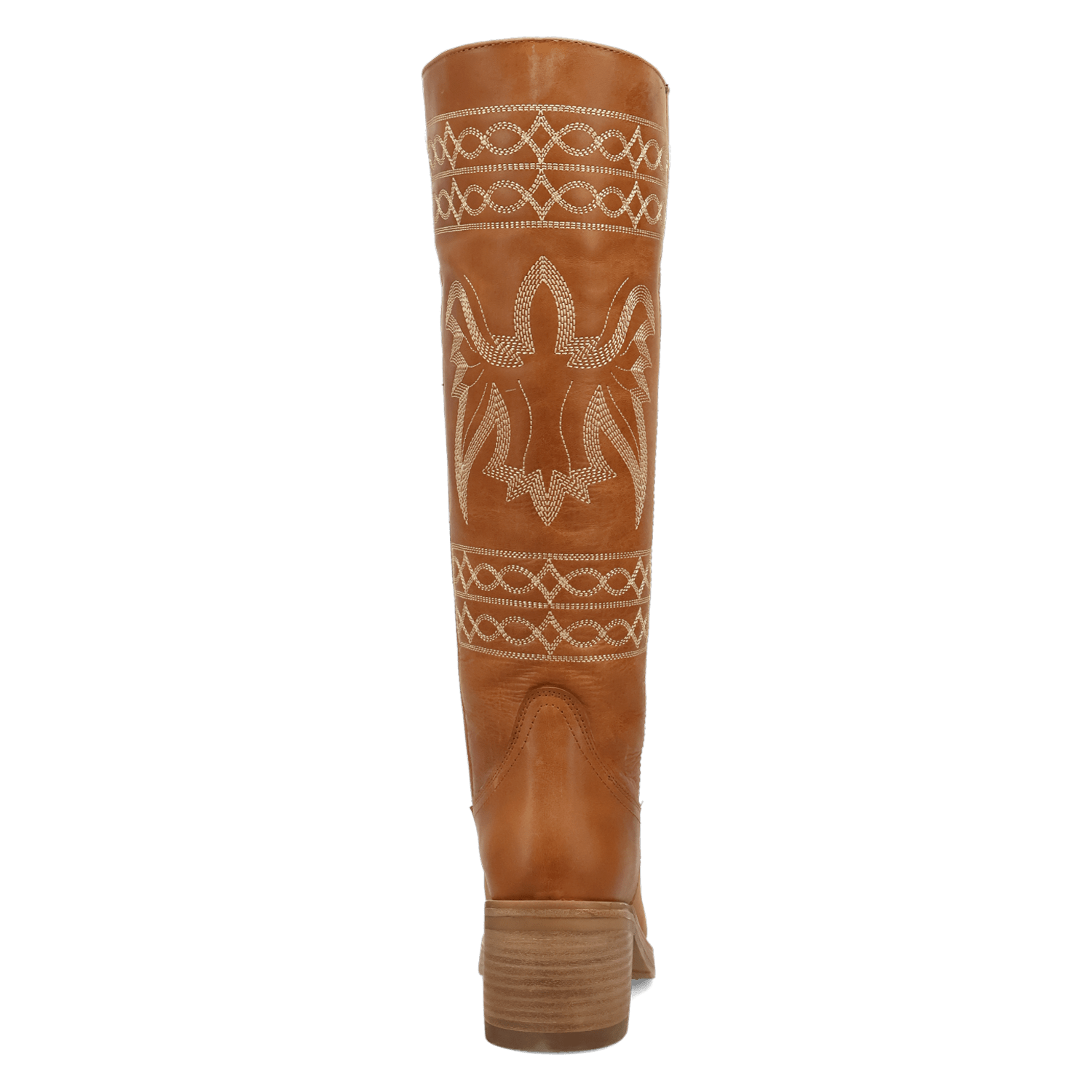 PRODUCT SHOT AVALON LEATHER BOOT AT 180 DEGREE BACK ANGLE