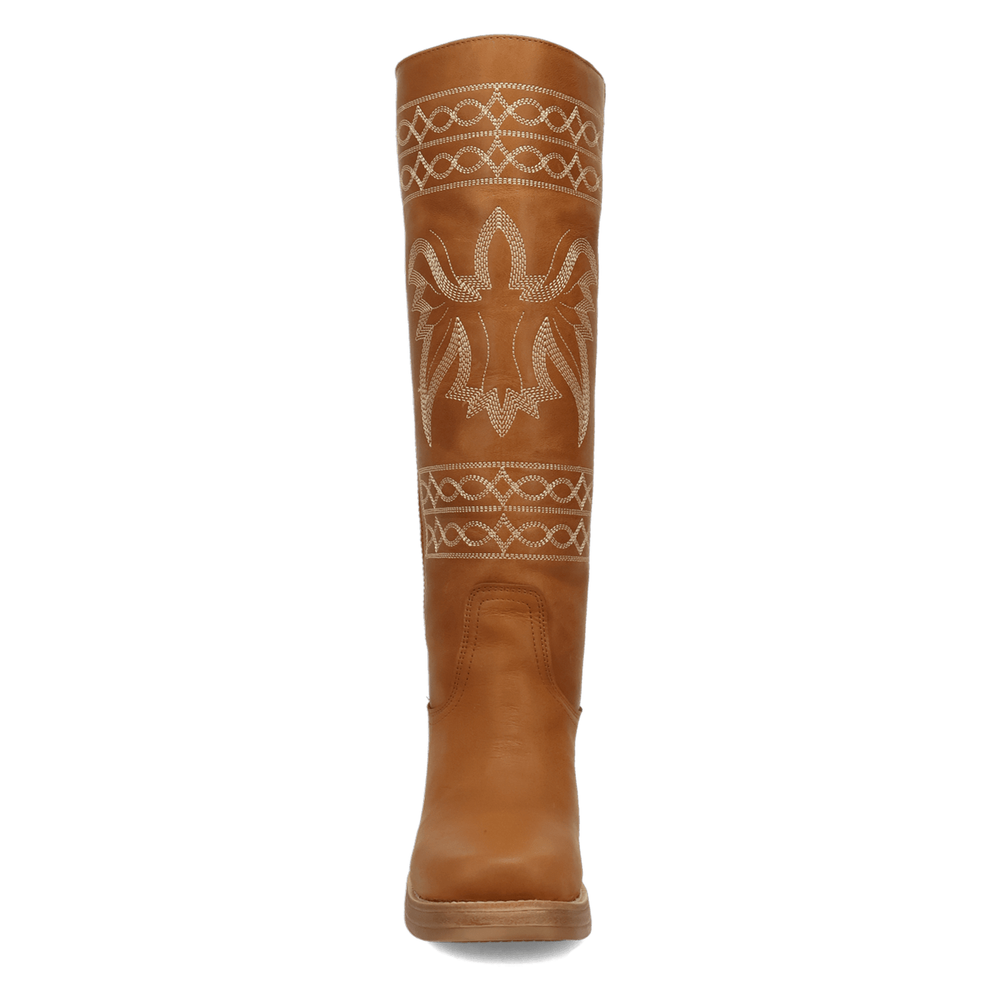 PRODUCT SHOT AVALON LEATHER BOOT AT FRONT ANGLE