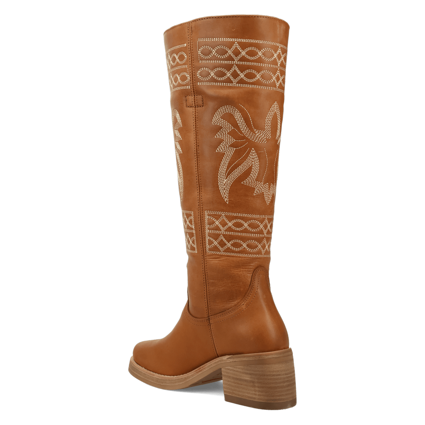 PRODUCT SHOT AVALON LEATHER BOOT AT 270 DEGREE ANGLE