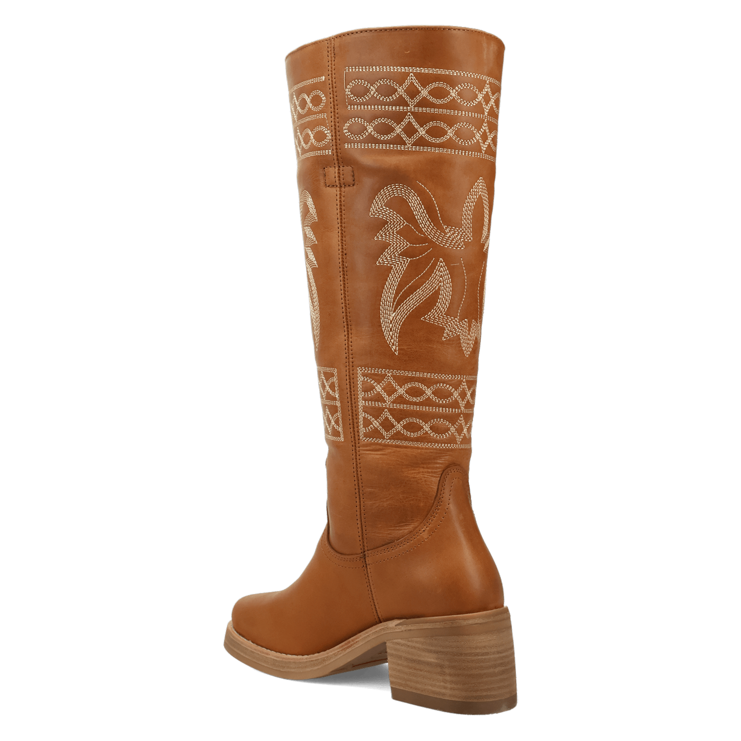 PRODUCT SHOT AVALON LEATHER BOOT AT 270 DEGREE ANGLE