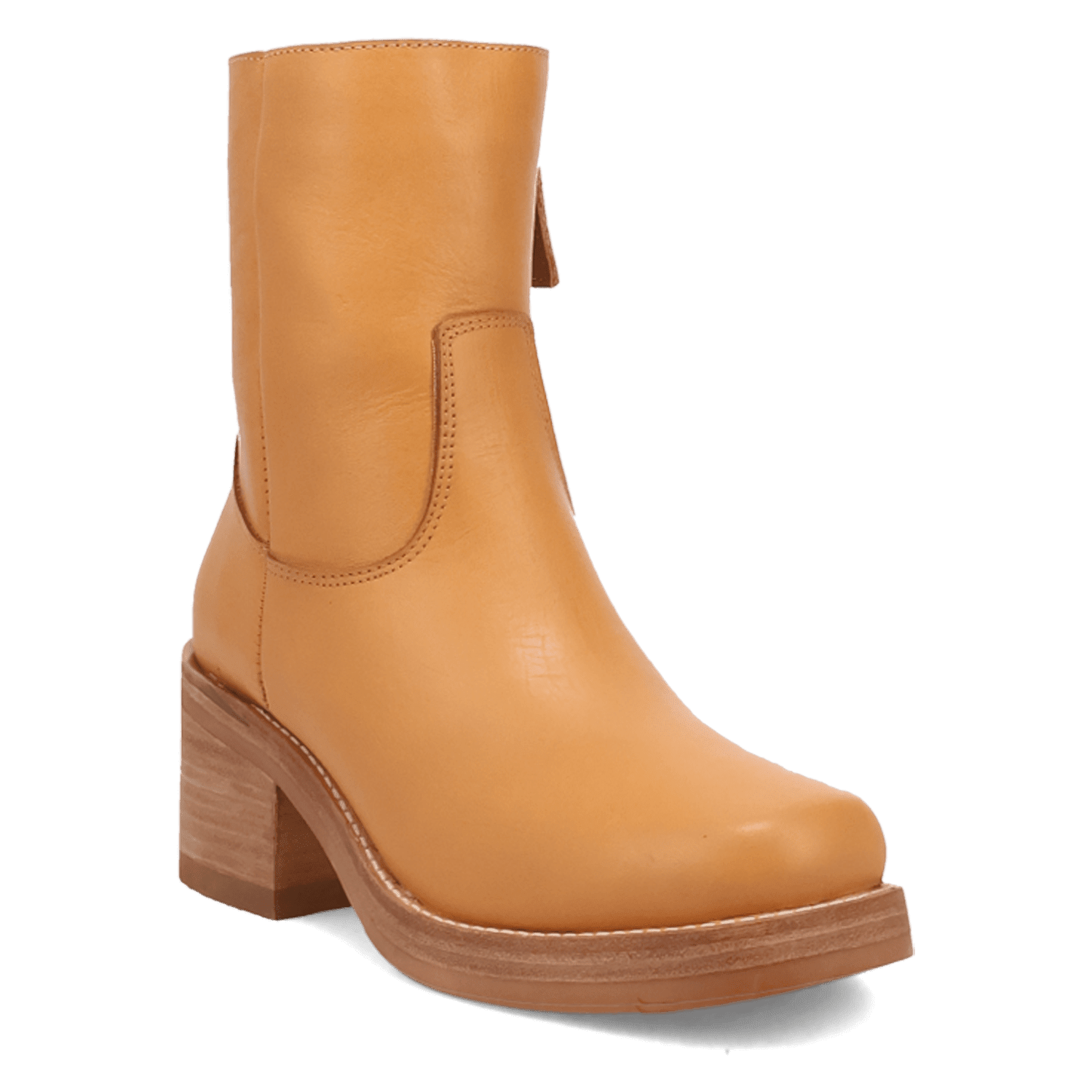 PRODUCT SHOT ROXY LEATHER BOOTIE AT 45 DEGREE ANGLE