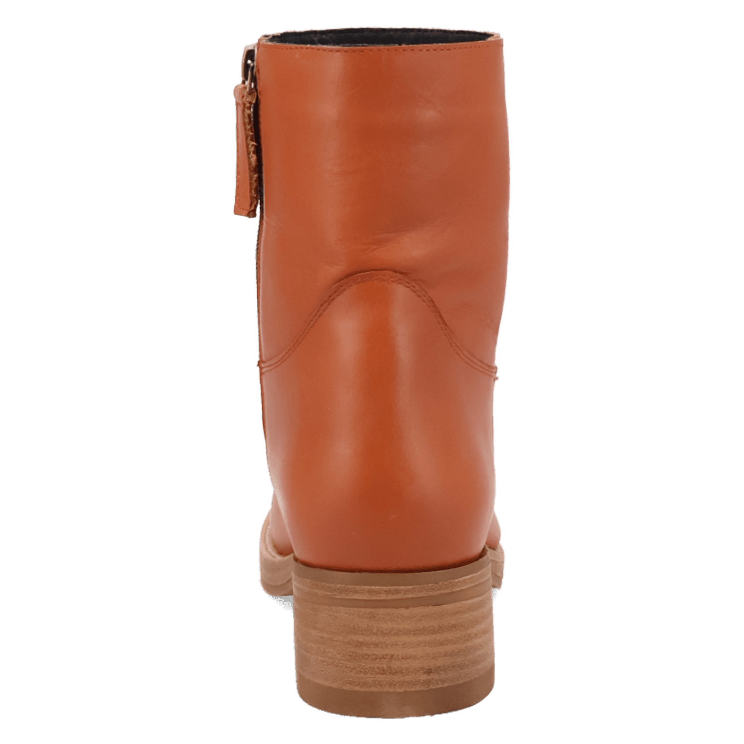 PRODUCT SHOT BANNER LEATHER BOOT AT 180 DEGREE BACK ANGLE
