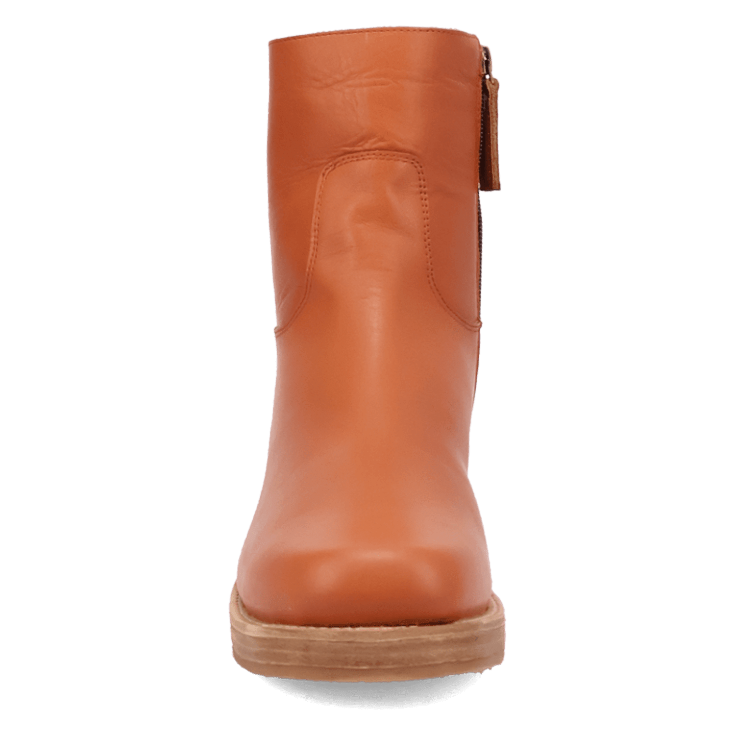 PRODUCT SHOT BANNER LEATHER BOOT AT FRONT ANGLE
