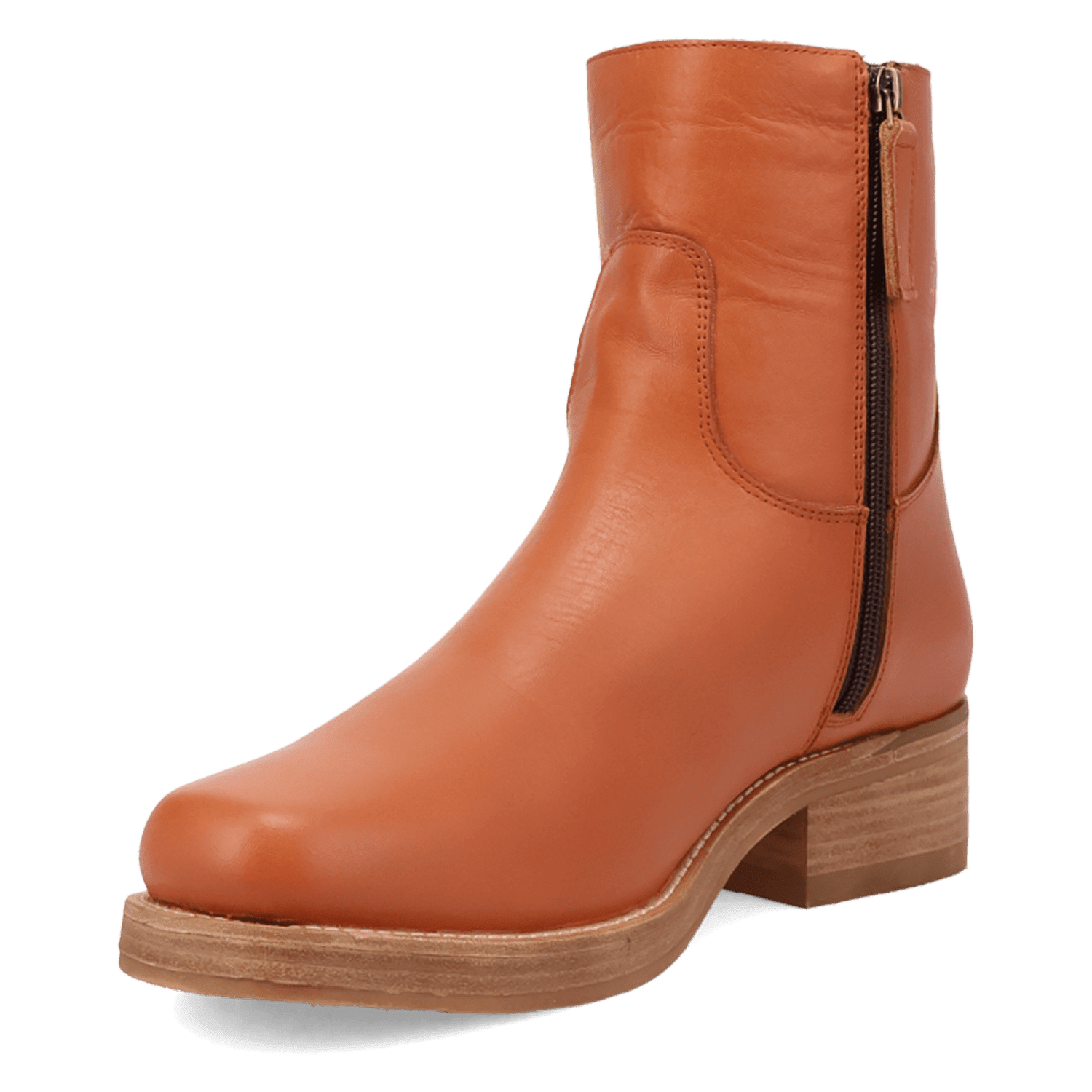 PRODUCT SHOT BANNER LEATHER BOOT AT 225 DEGREE ANGLE