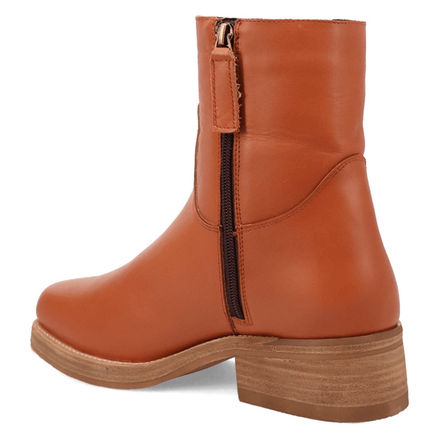 PRODUCT SHOT BANNER LEATHER BOOT AT 270 DEGREE ANGLE