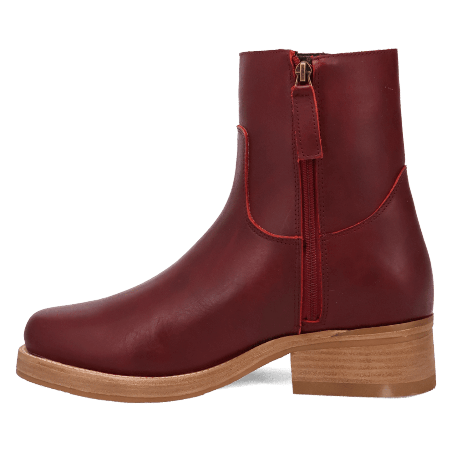 PRODUCT SHOT BANNER LEATHER BOOT AT 135 DEGREE OUTSIDE ANGLE