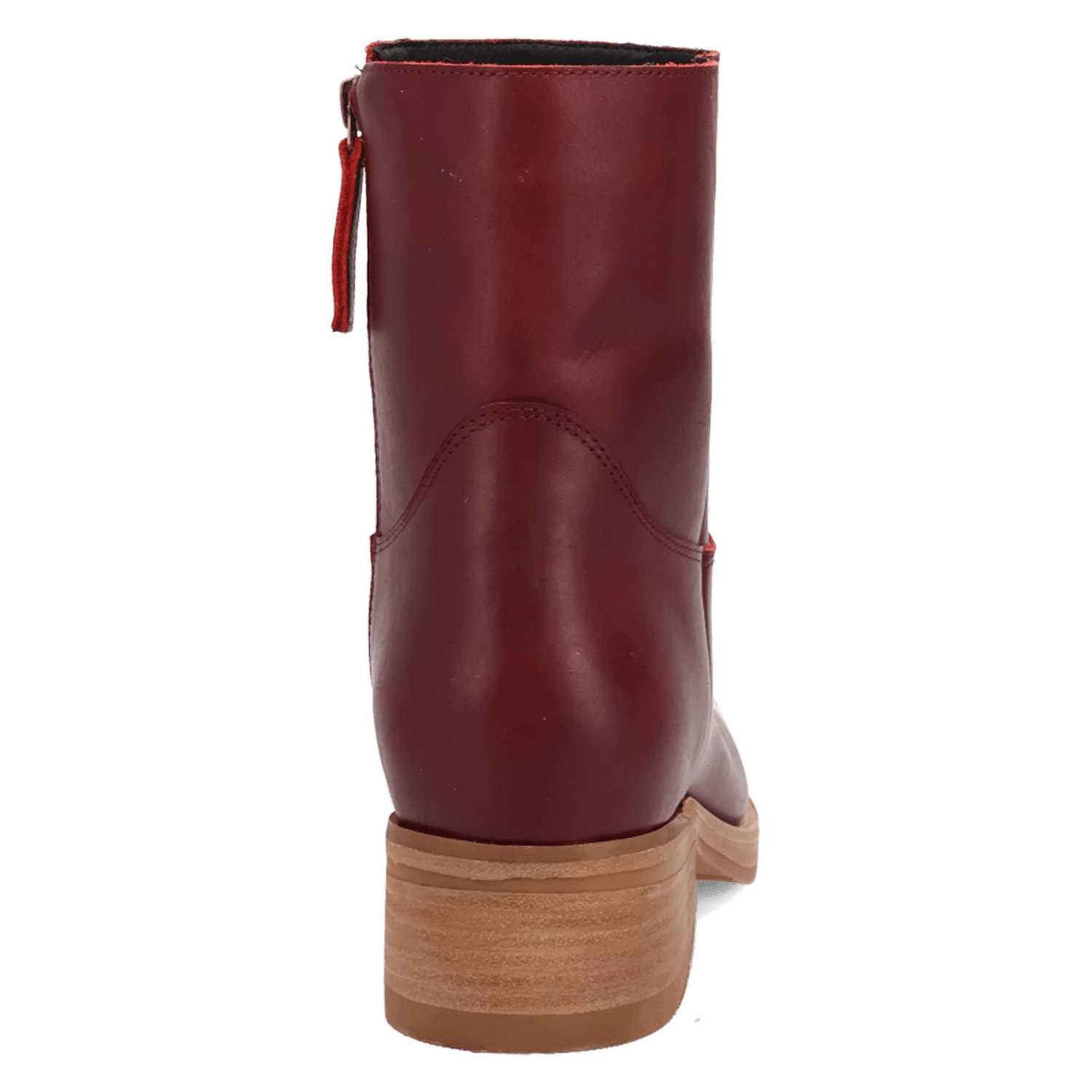 PRODUCT SHOT BANNER LEATHER BOOT AT 180 DEGREE BACK ANGLE