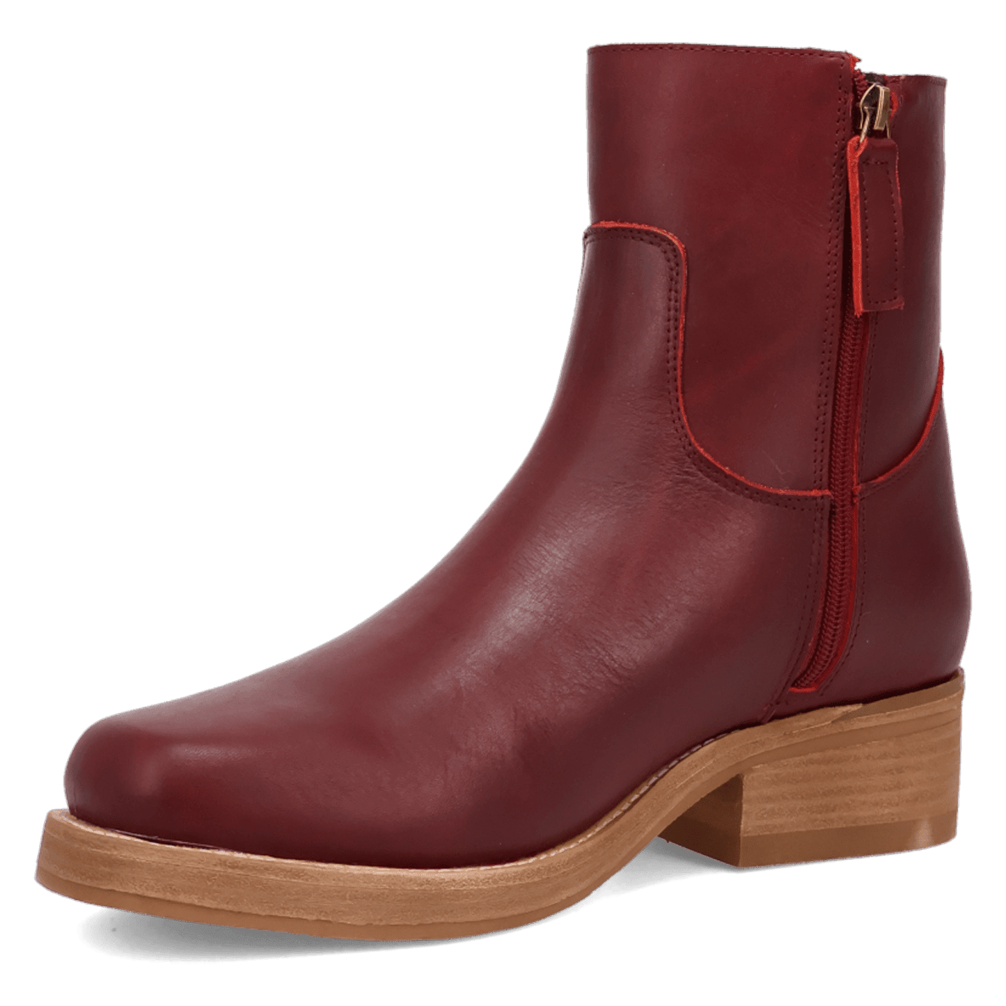 PRODUCT SHOT BANNER LEATHER BOOT AT 225 DEGREE ANGLE