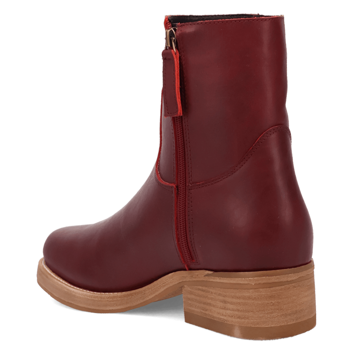 PRODUCT SHOT BANNER LEATHER BOOT AT 270 DEGREE ANGLE