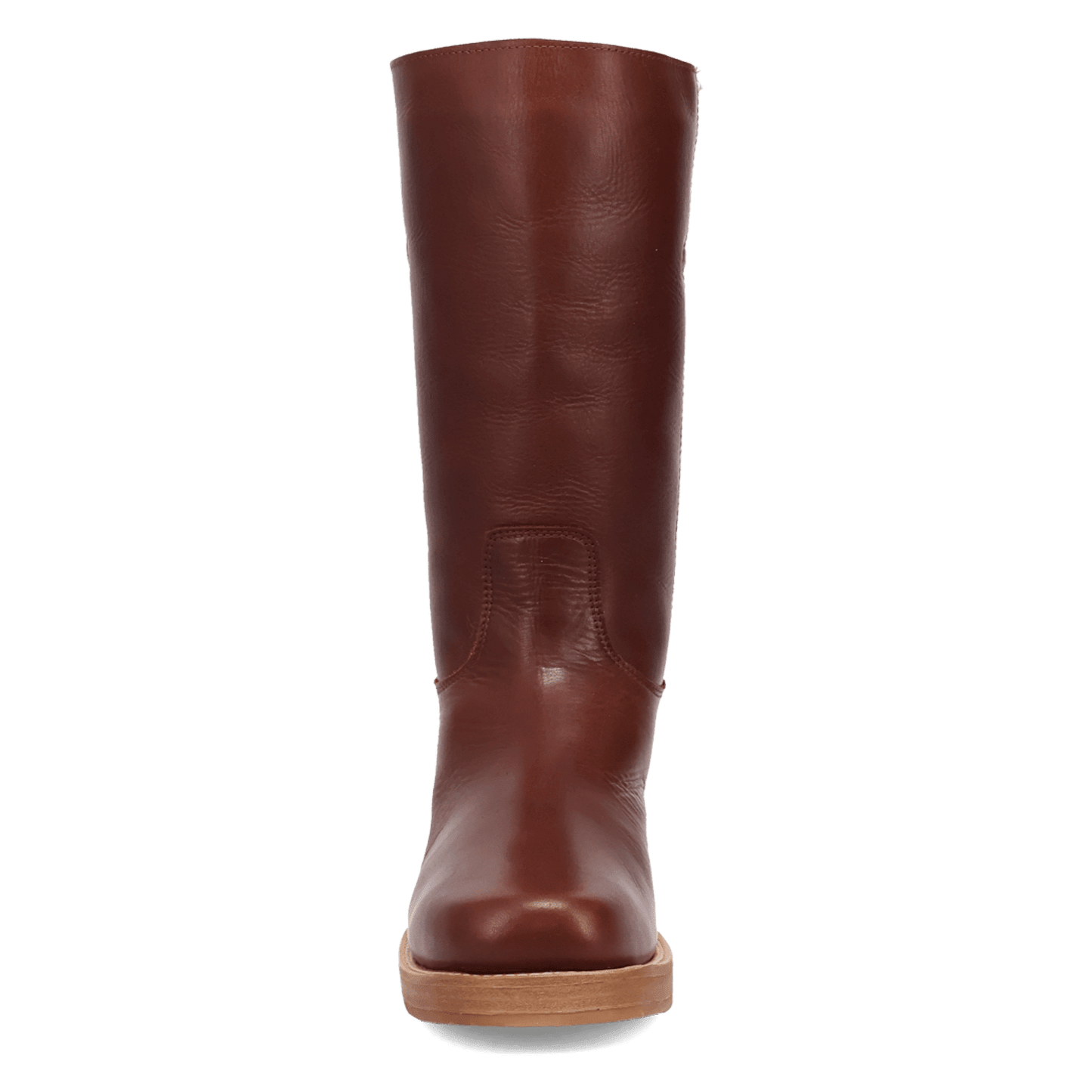 PRODUCT SHOT DUTTON LEATHER BOOT AT FRONT ANGLE