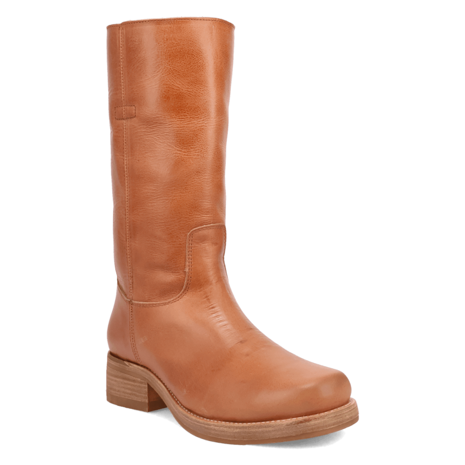 PRODUCT SHOT DUTTON LEATHER BOOT AT 45 DEGREE ANGLE