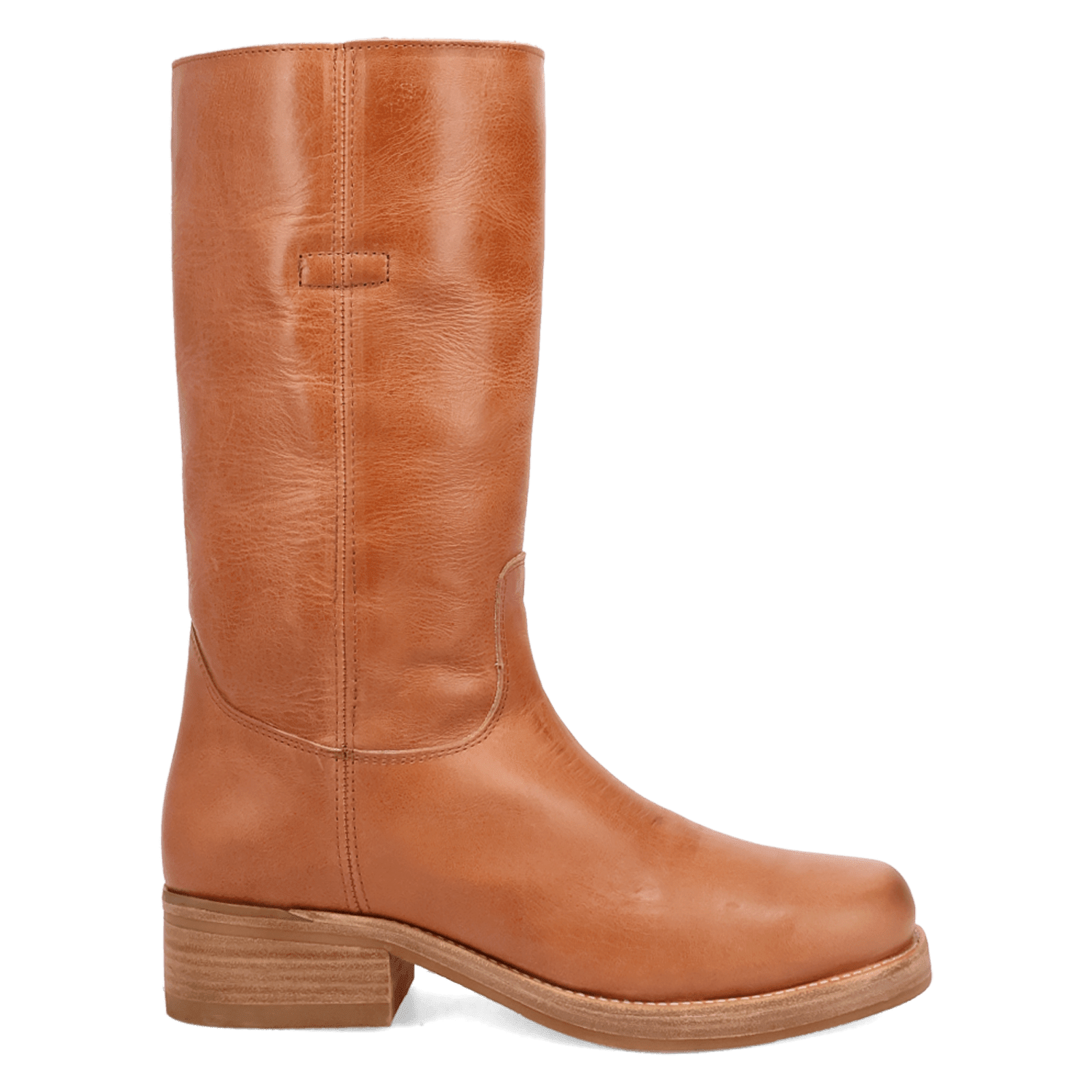 PRODUCT SHOT DUTTON LEATHER BOOT AT 90 DEGREE INSIDE ANGLE