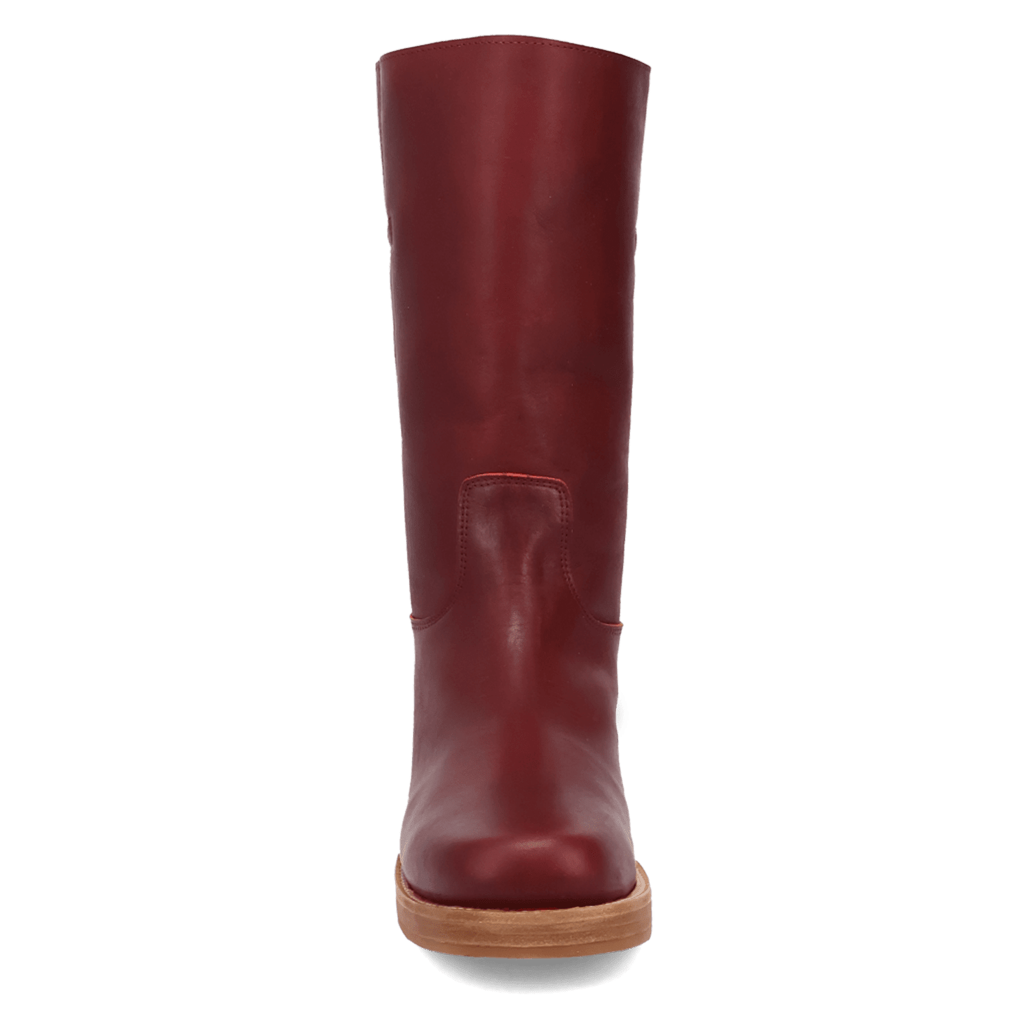 PRODUCT SHOT DUTTON LEATHER BOOT AT FRONT ANGLE